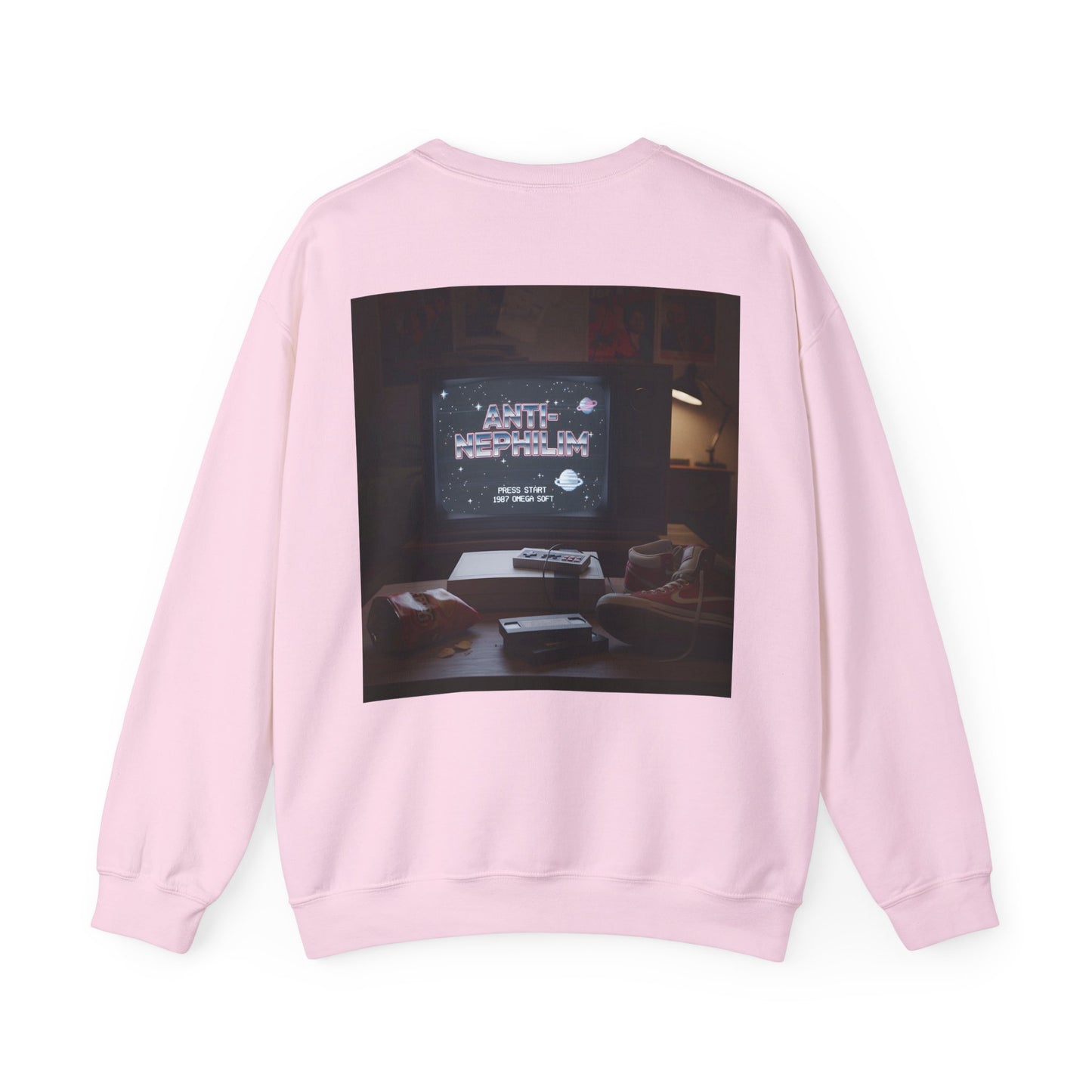 Retro Gamer Anti Nephilim Sweatshirt - Kirk Ave. Apparel