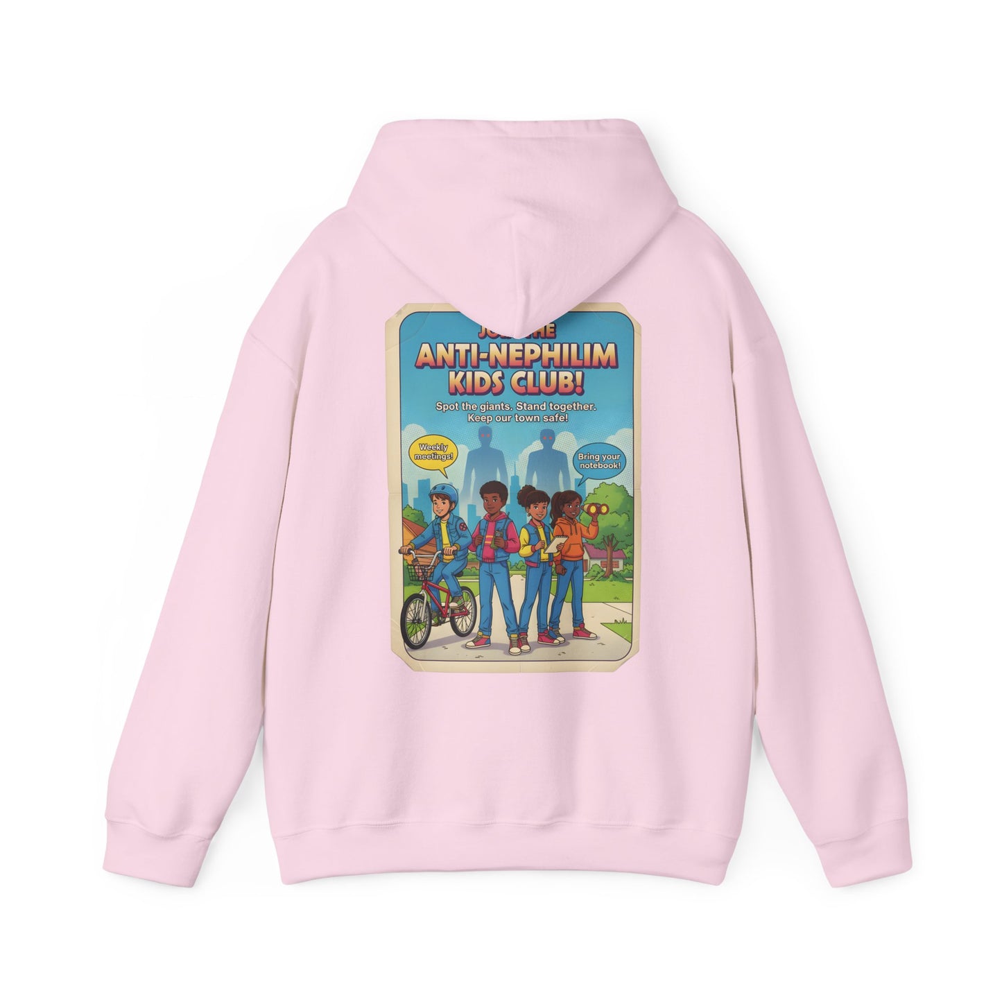 Anti Nephilim Kids Club Hoodie — Kirk Ave. Apparel