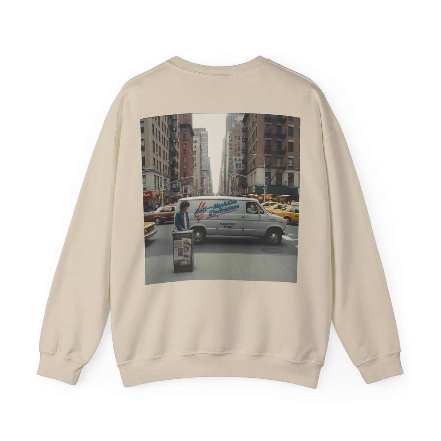 Retro NYC Anti-Nephilim Sweatshirt - Kirk Ave. Apparel