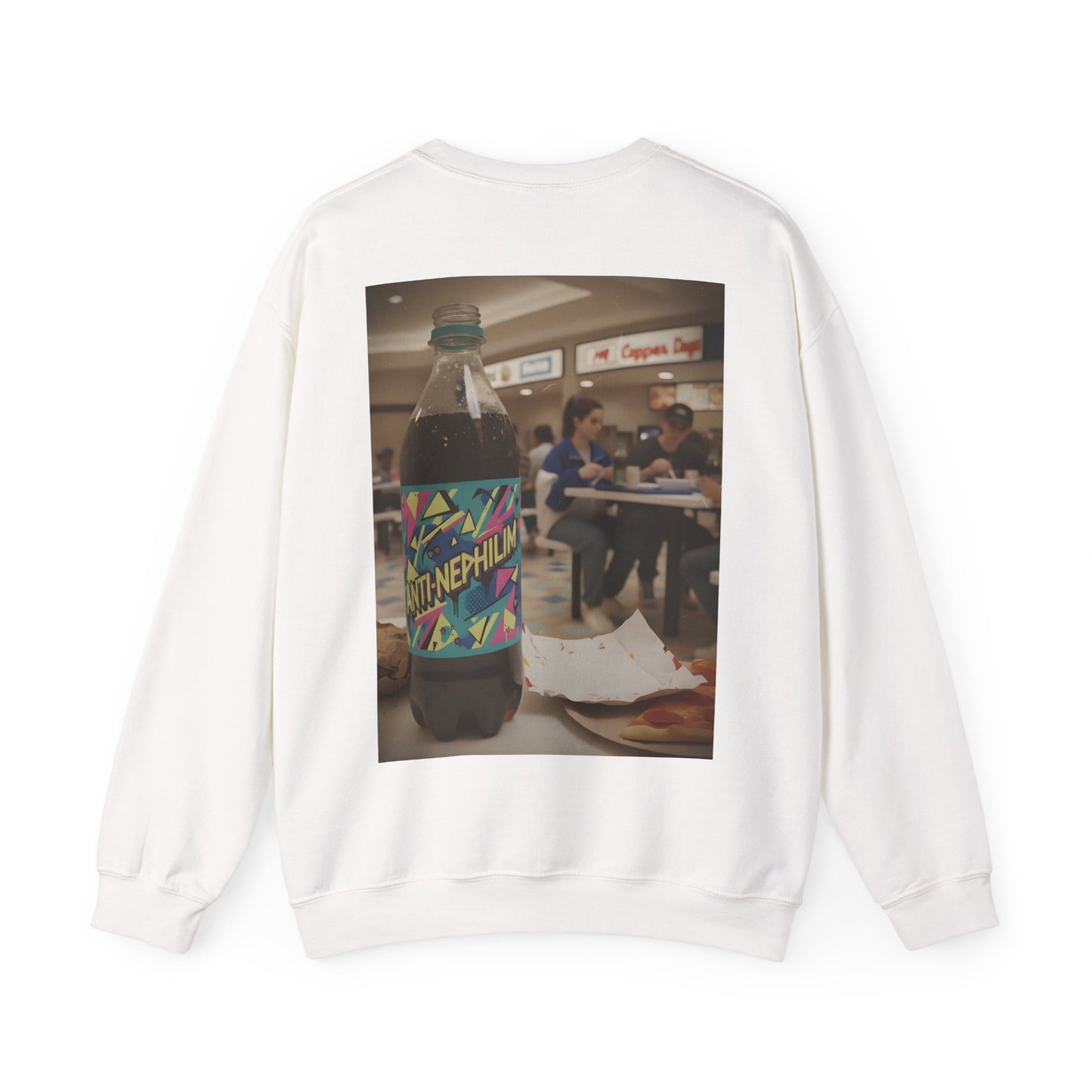 Kirk Ave. Apparel Graphic Logo Anti Nephilim Soda Sweatshirt