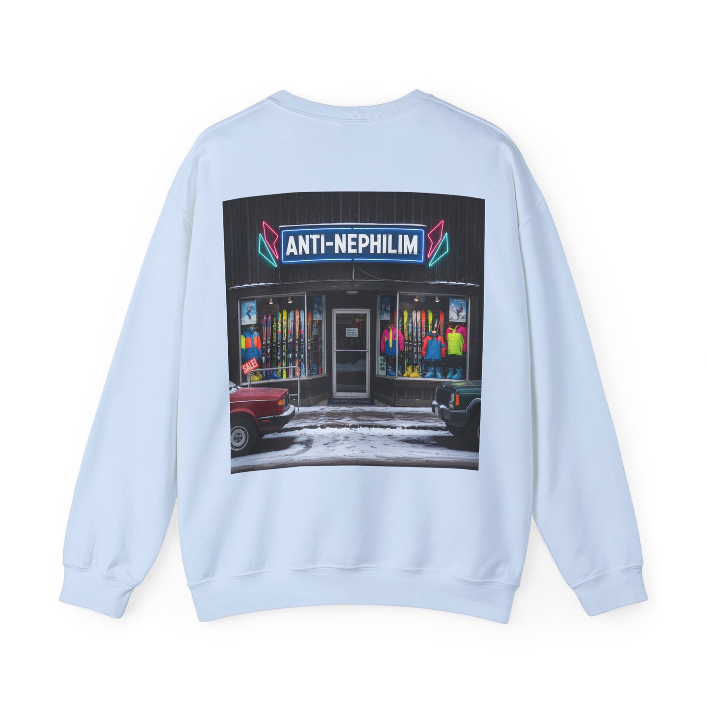 Anti Nephilim Ski Shop Sweatshirt — Kirk Ave. Apparel