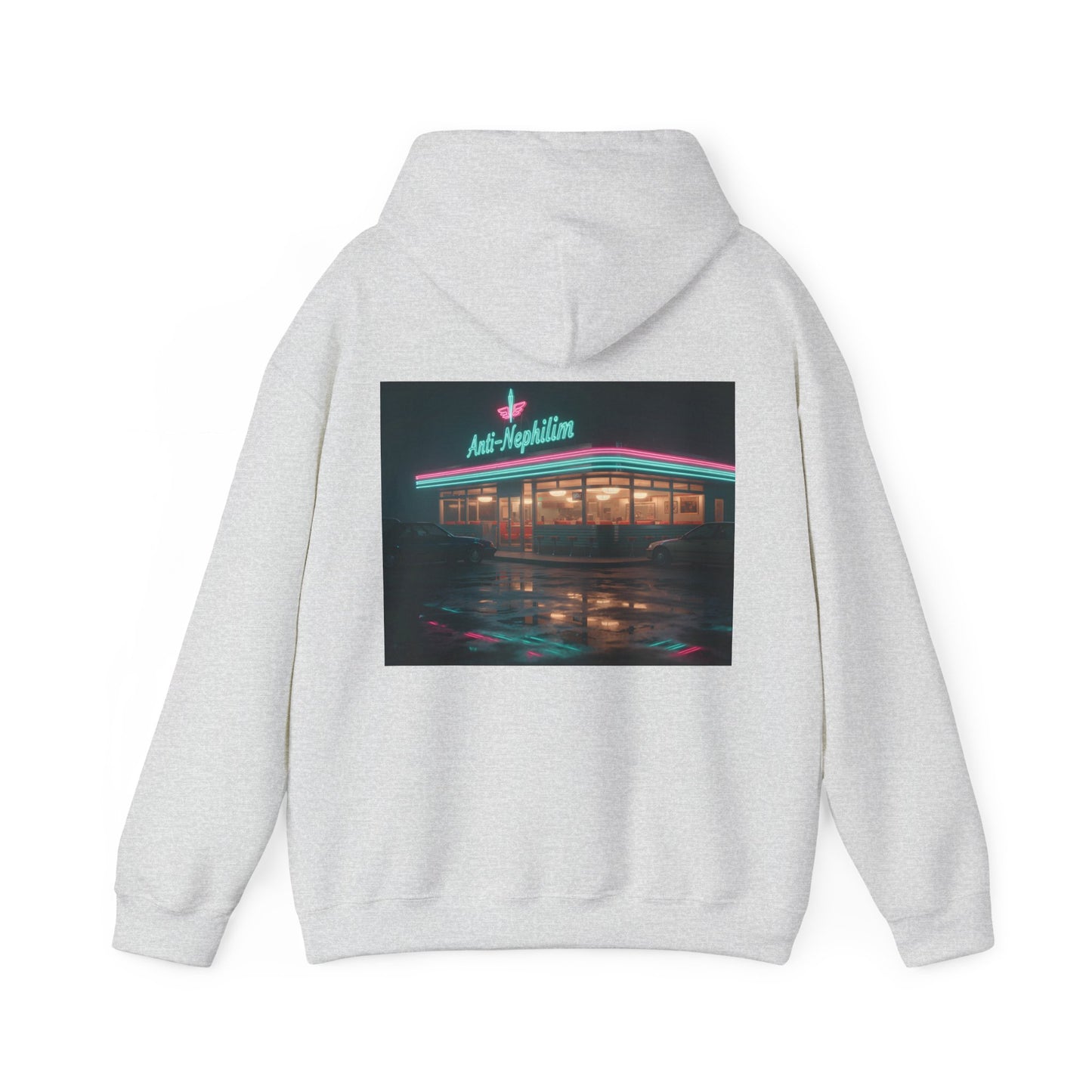 Vintage Neon Diner Anti Nephilim Hoodie – Kirk Ave. Apparel