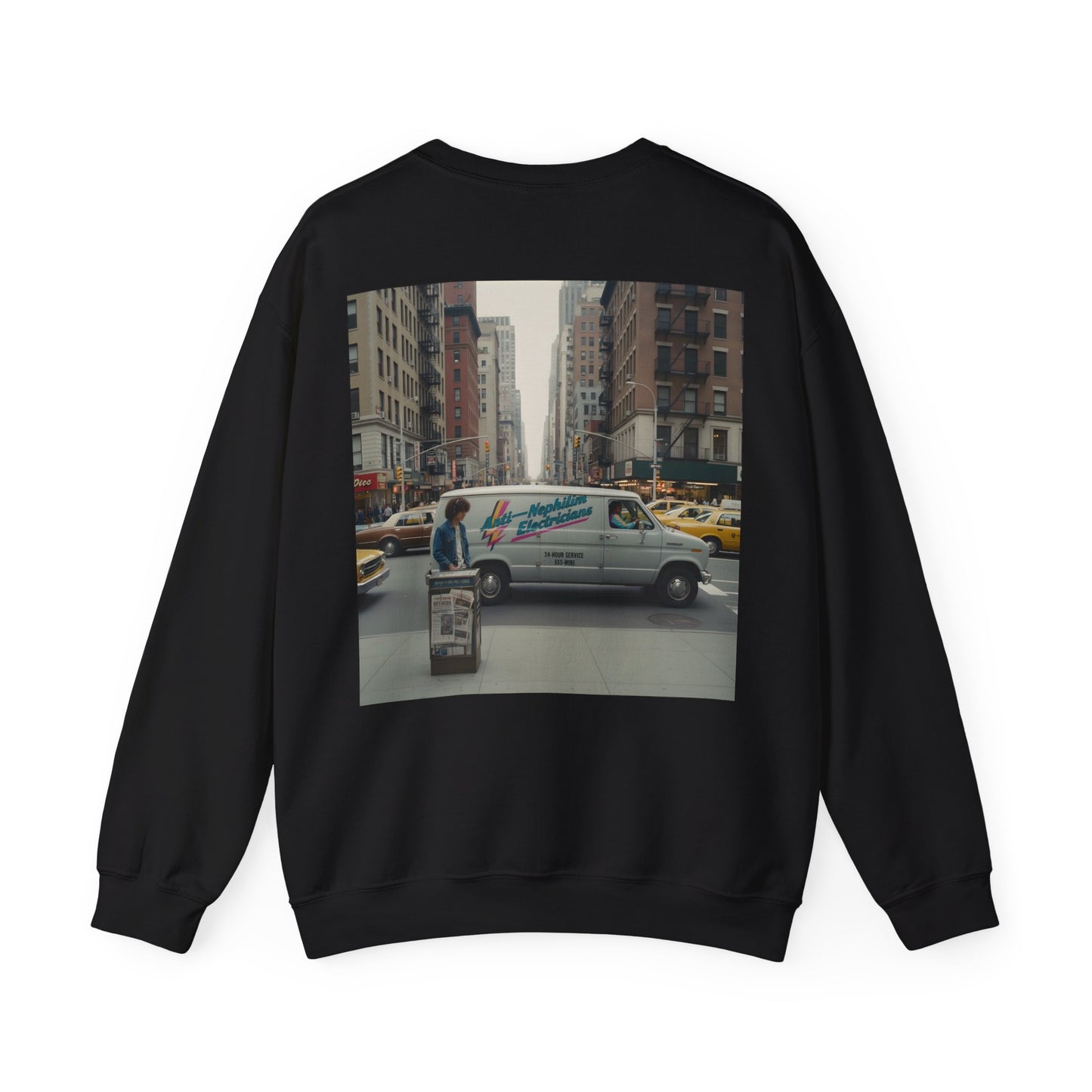 Retro NYC Anti-Nephilim Sweatshirt - Kirk Ave. Apparel