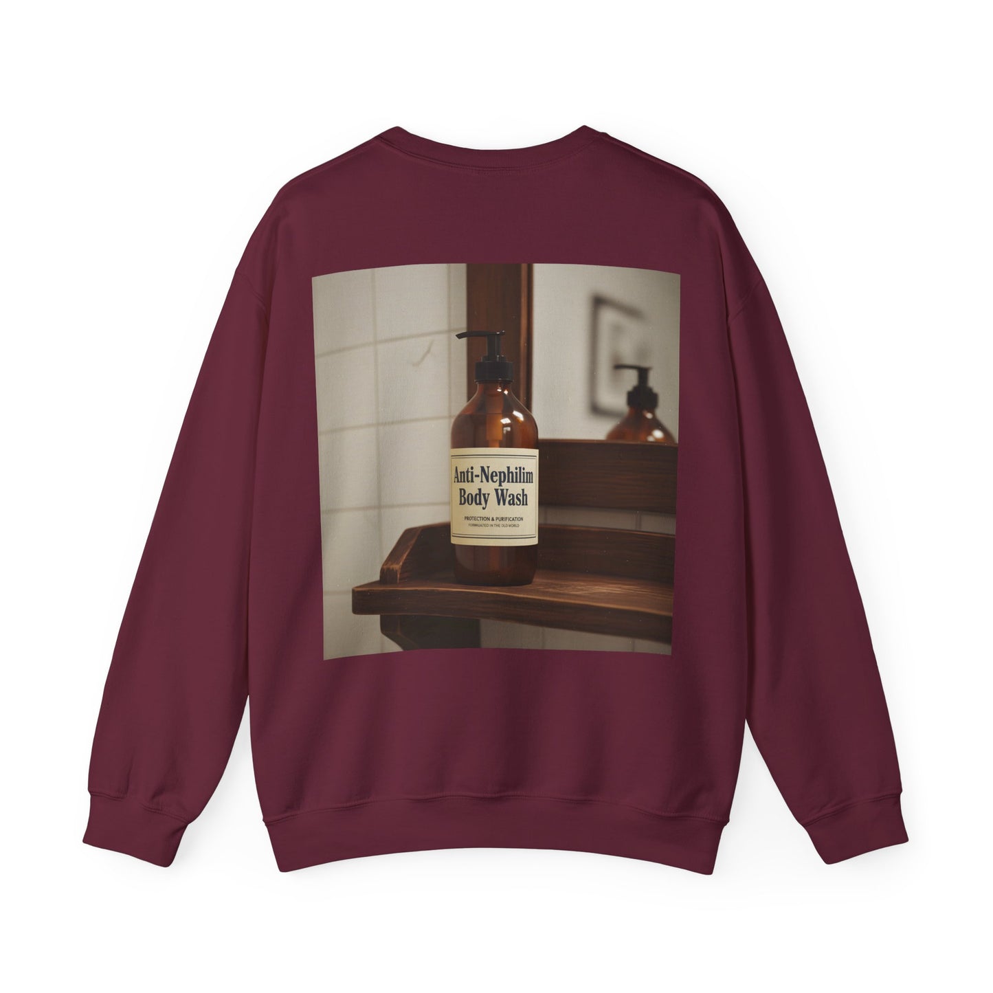 Vintage Anti Nephilim Body Wash Sweatshirt - Kirk Ave. Apparel