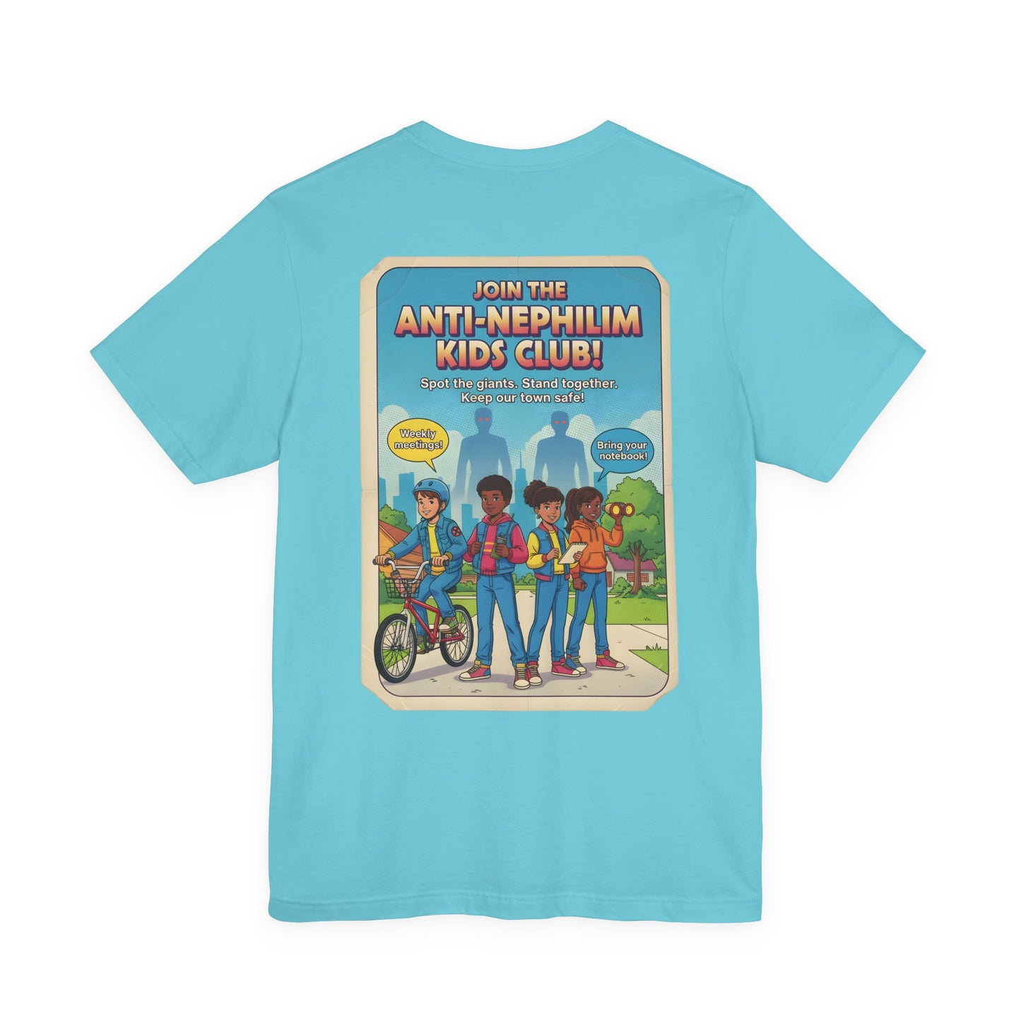 Anti Nephilim Kids Club T Shirt — Kirk Ave. Apparel