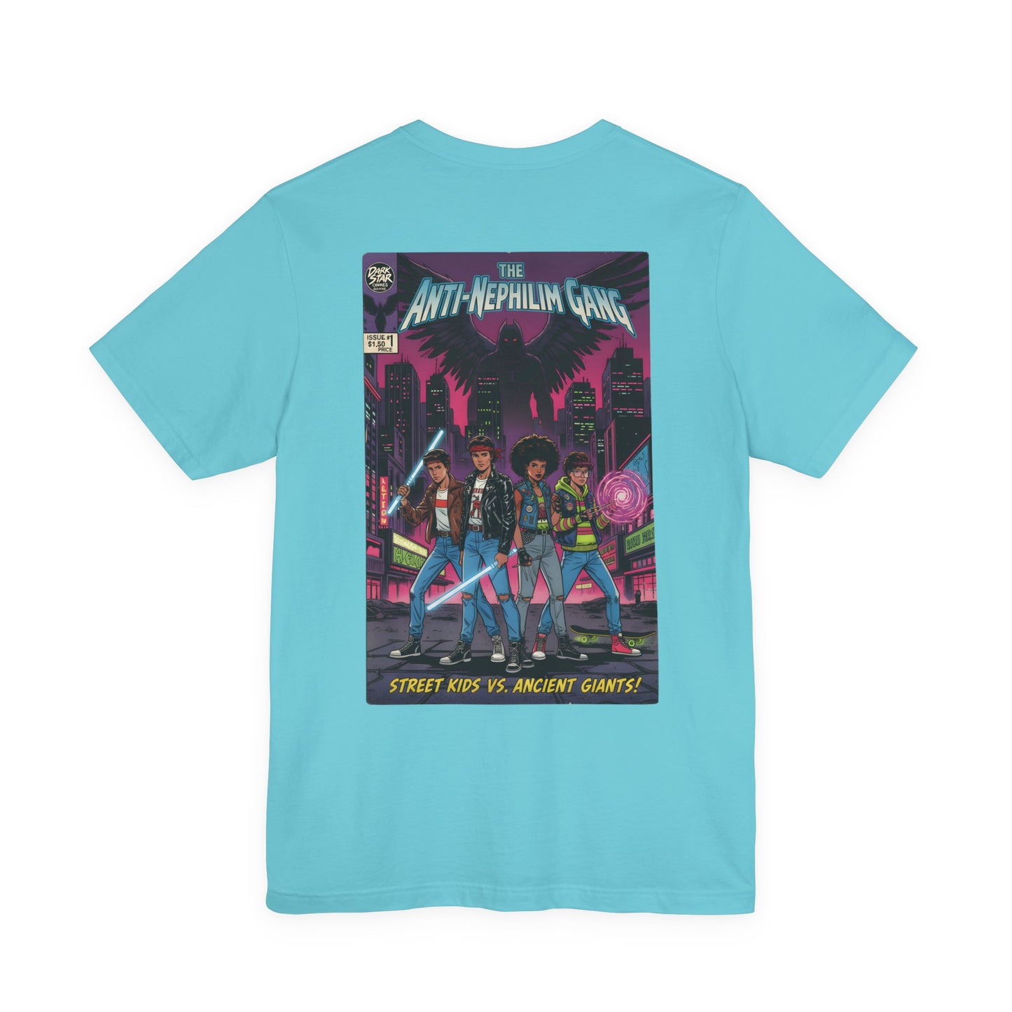 Anti Nephilim Gang Comic T Shirt - Kirk Ave. Apparel