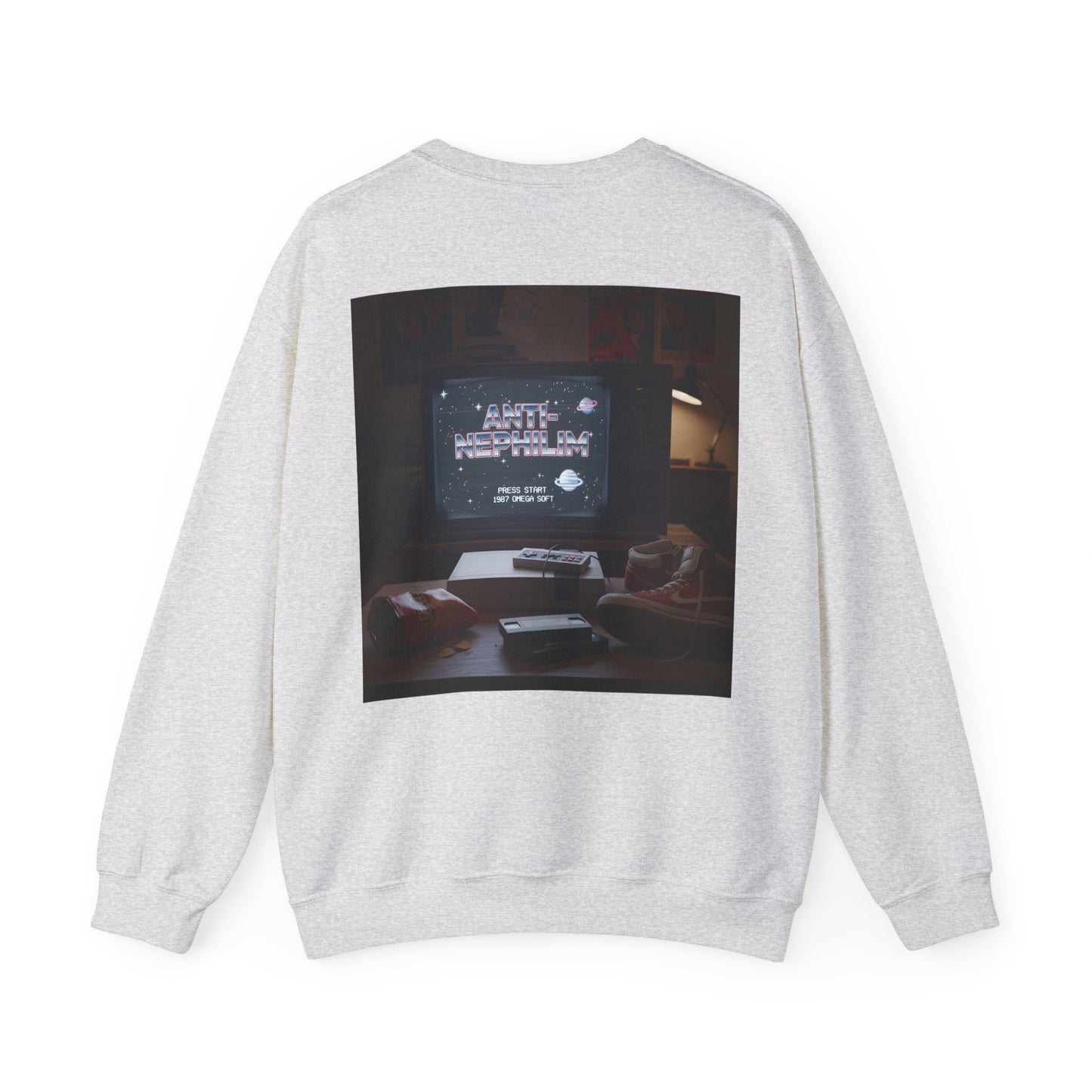 Retro Gamer Anti Nephilim Sweatshirt - Kirk Ave. Apparel