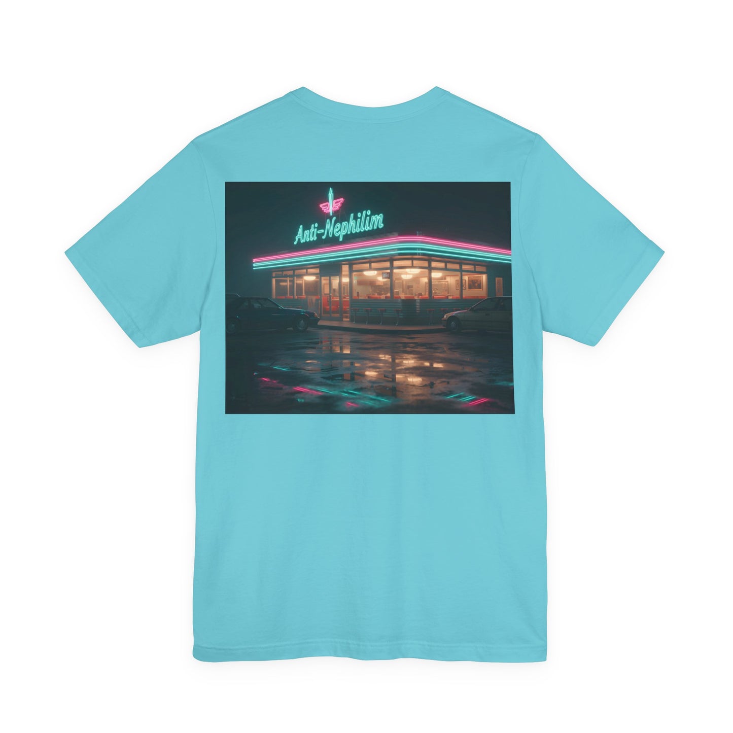 Vintage Neon Diner Anti Nephilim T Shirt – Kirk Ave. Apparel