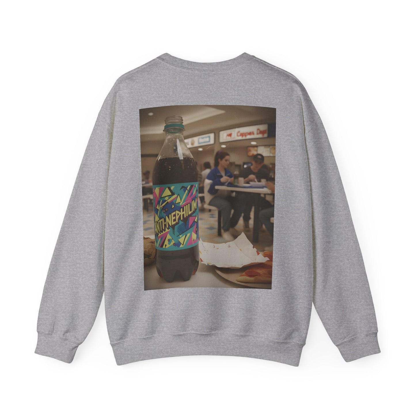 Kirk Ave. Apparel Graphic Logo Anti Nephilim Soda Sweatshirt
