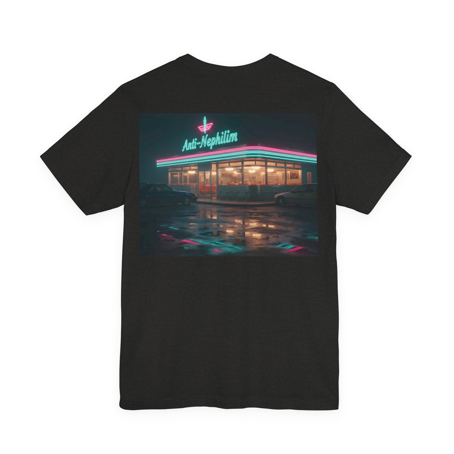 Vintage Neon Diner Anti Nephilim T Shirt – Kirk Ave. Apparel