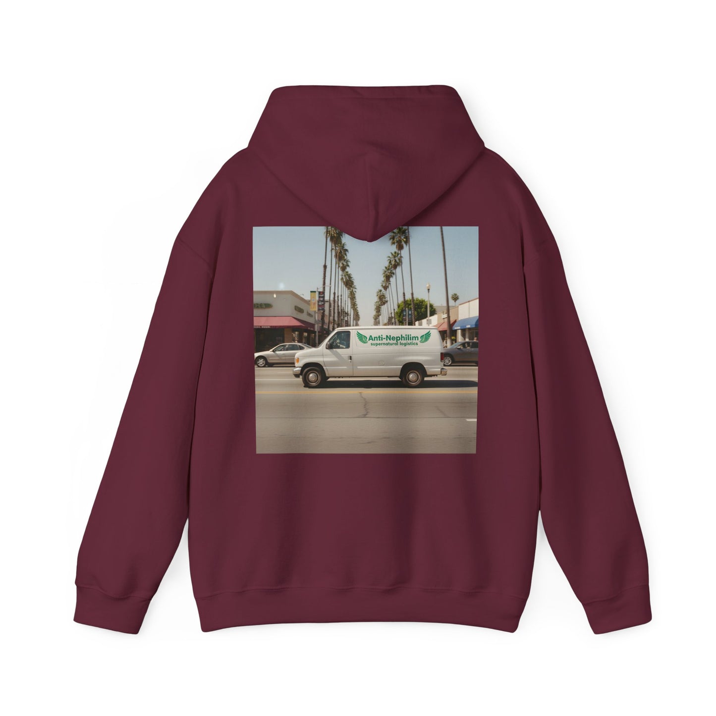 Retro 90s LA Anti Nephilim Couriers Hoodie - Kirk Ave. Apparel