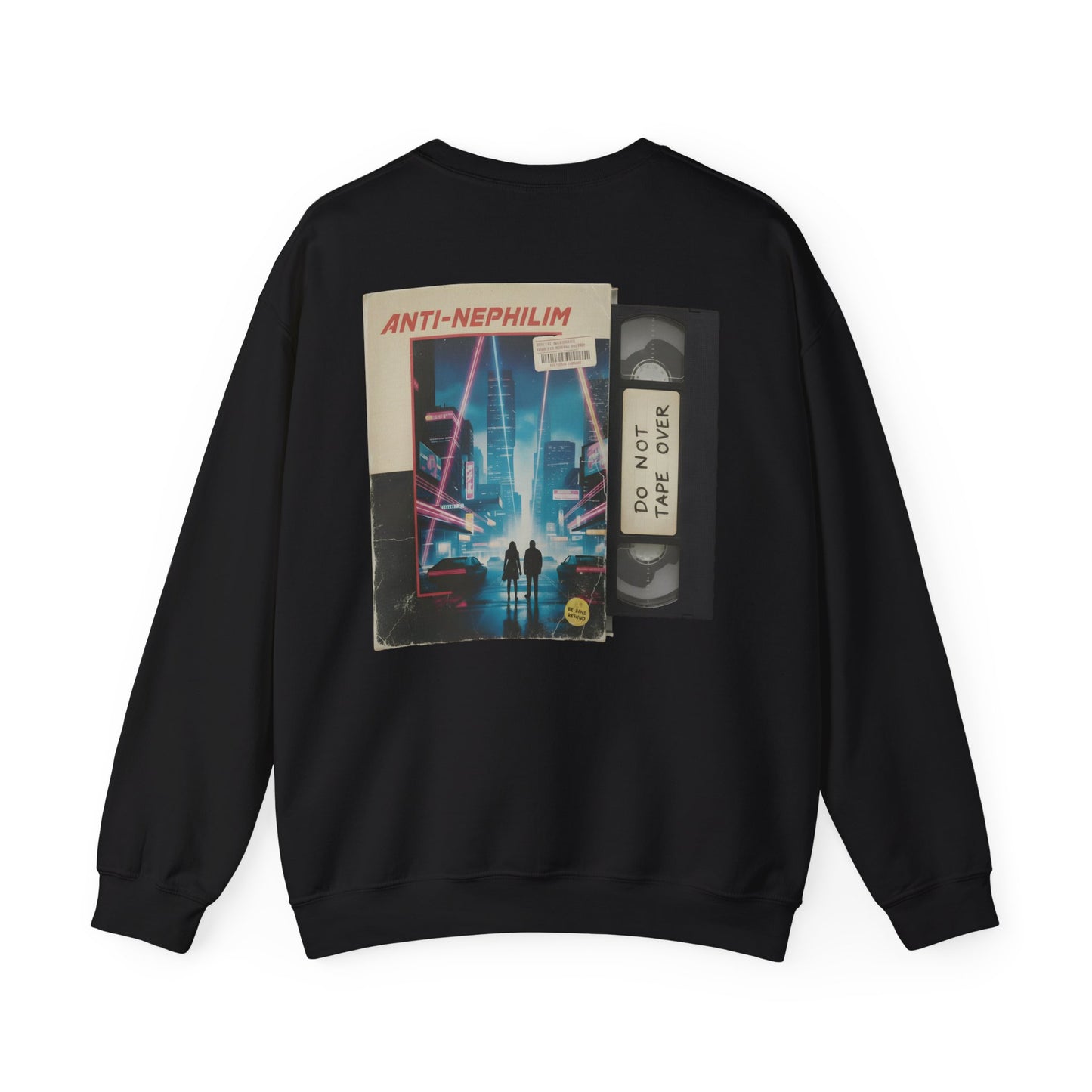 Retro VHS Anti-Nephilim Sweatshirt - Kirk Ave. Apparel