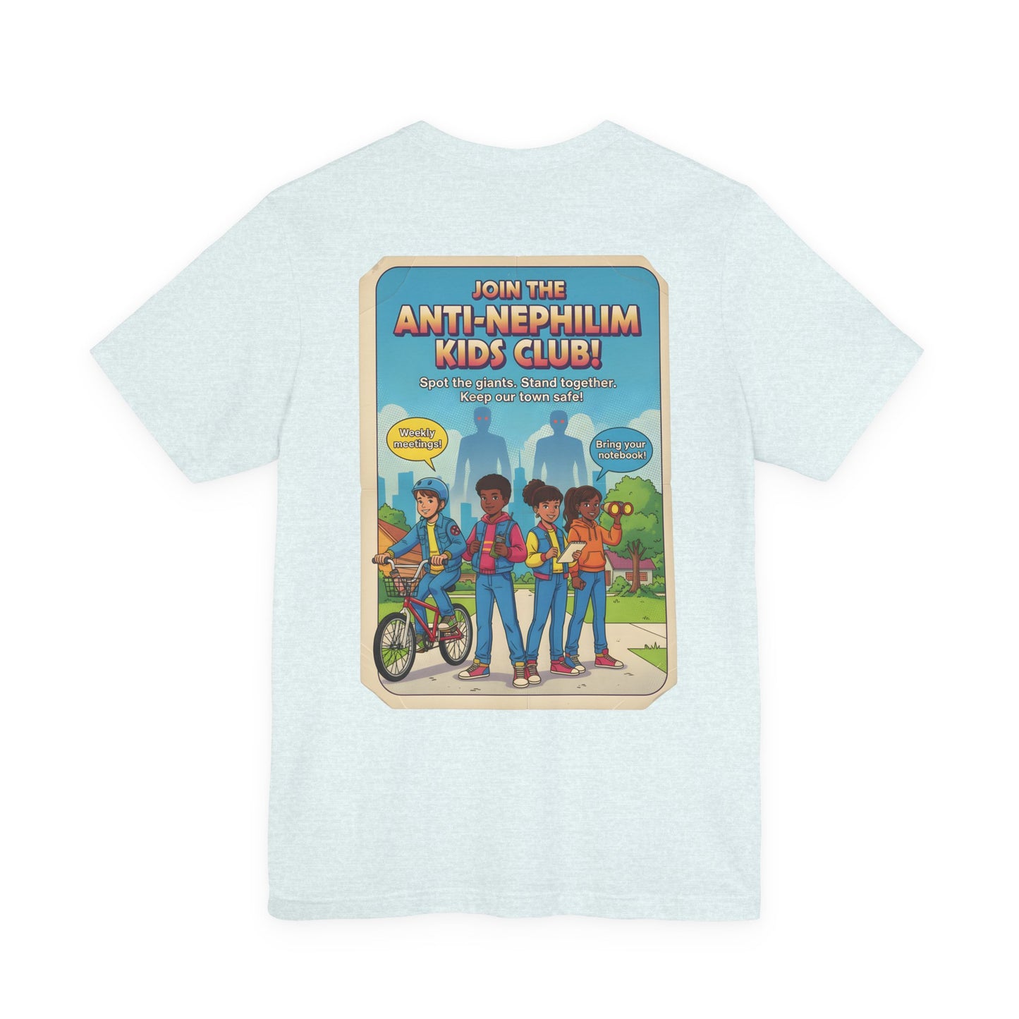 Anti Nephilim Kids Club T Shirt — Kirk Ave. Apparel