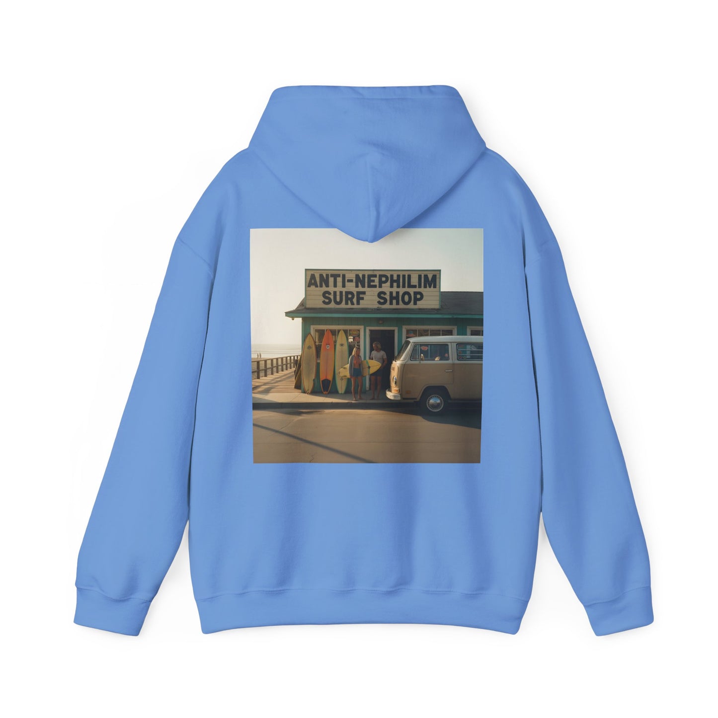 Vintage surf shop Anti-Nephilim hoodie - Kirk Ave. Apparel