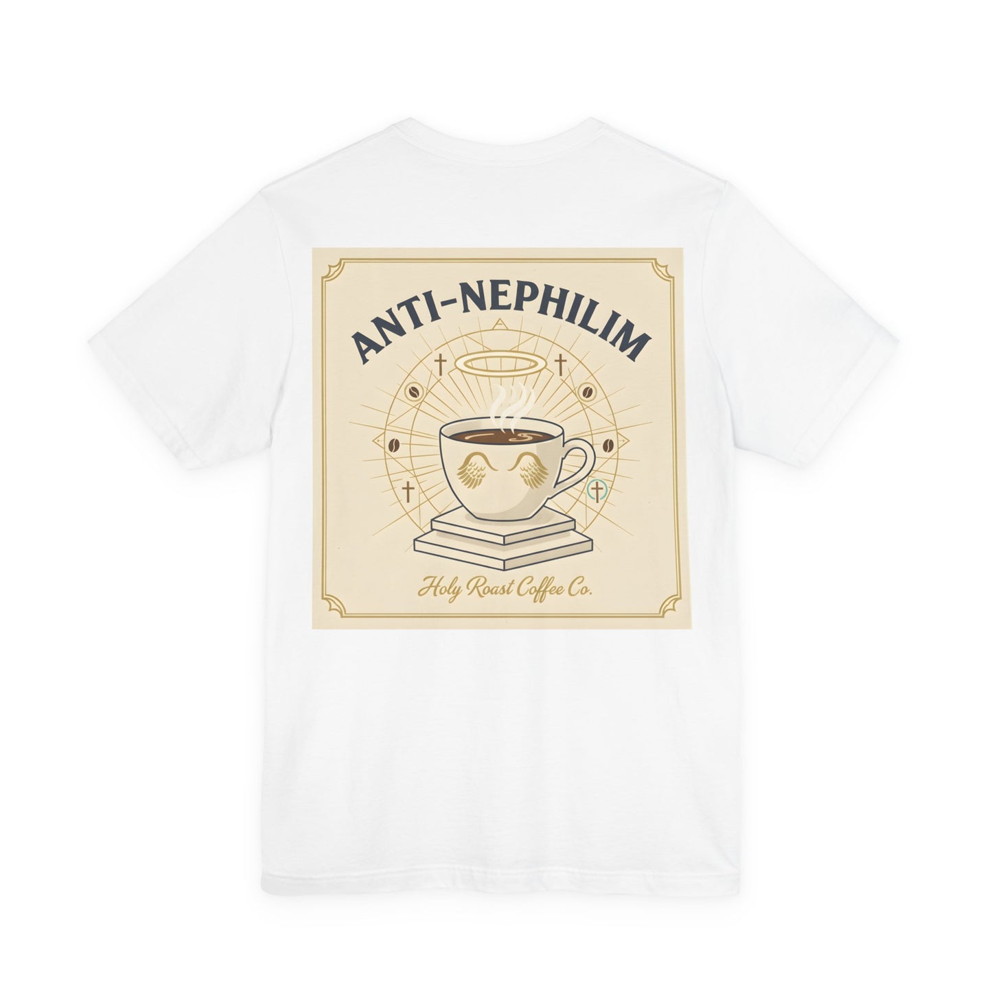 Retro Anti Nephilim Coffee T Shirt — Kirk Ave. Apparel