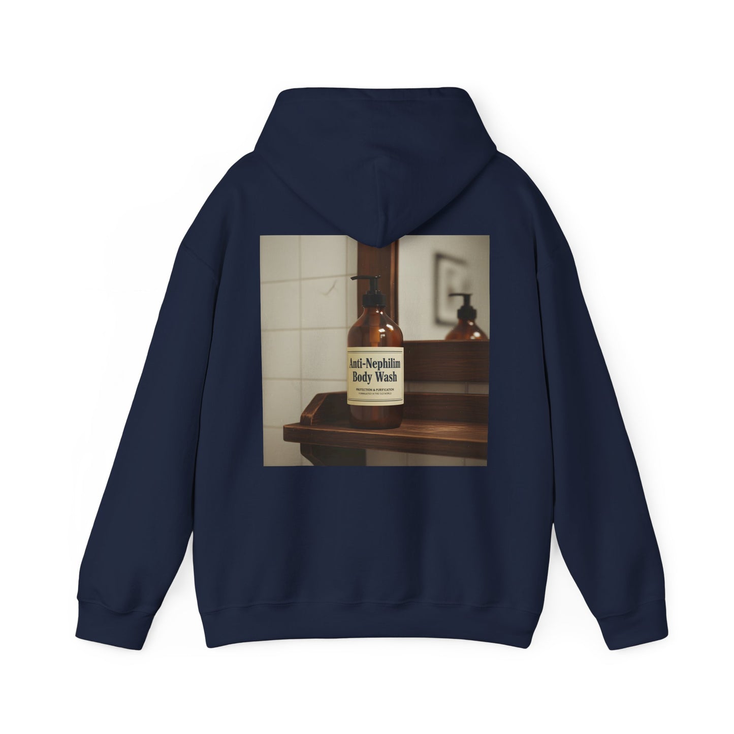 Vintage Anti Nephilim Body Wash Hoodie - Kirk Ave. Apparel