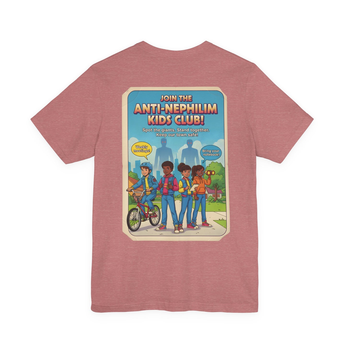 Anti Nephilim Kids Club T Shirt — Kirk Ave. Apparel