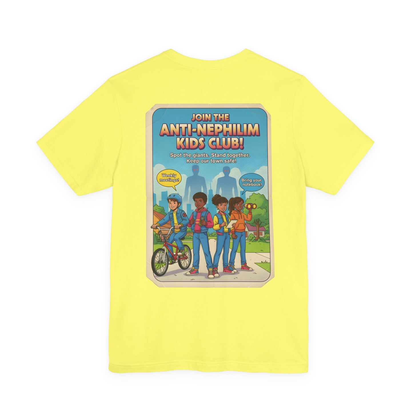 Anti Nephilim Kids Club T Shirt — Kirk Ave. Apparel