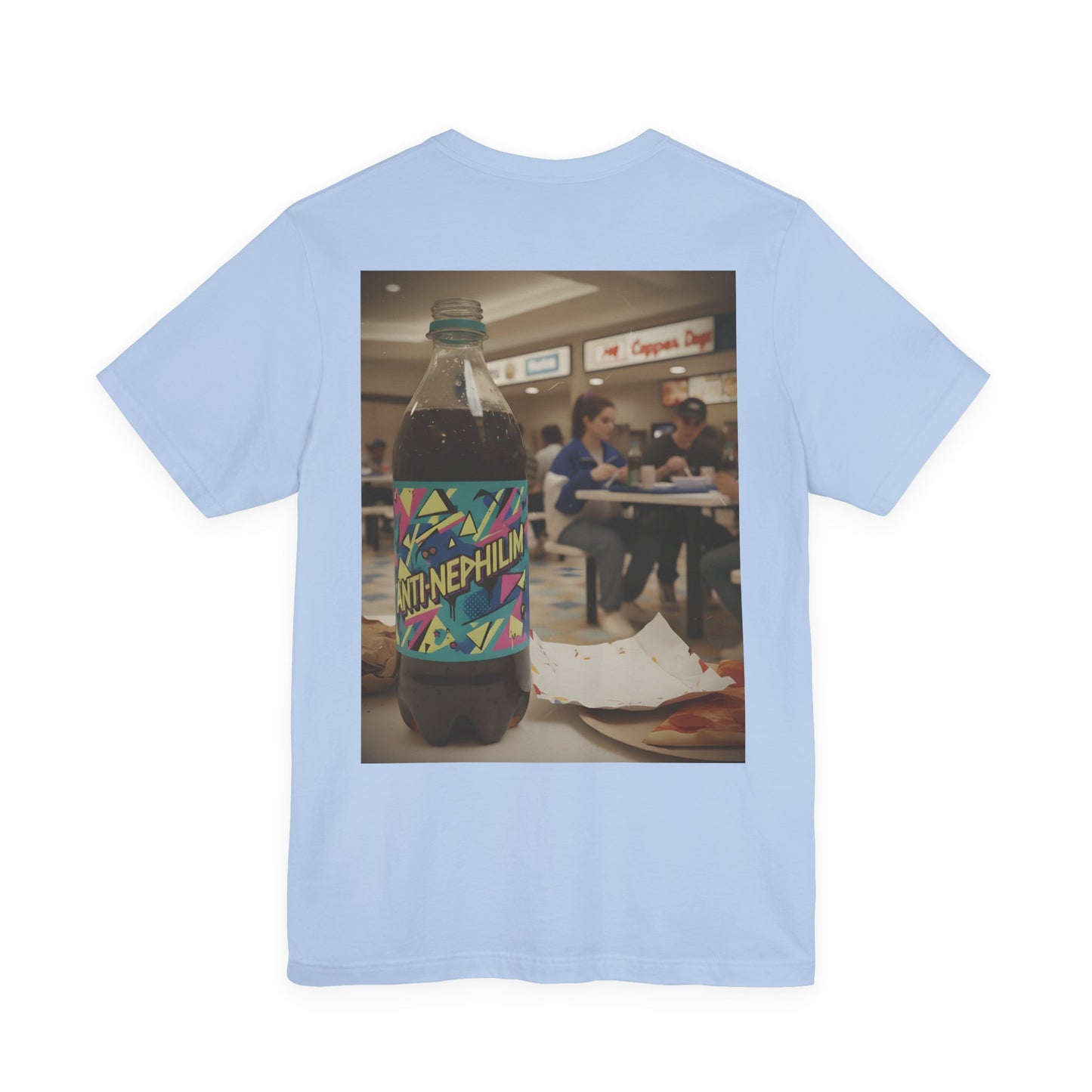 Kirk Ave. Apparel Graphic Logo Anti Nephilim Soda T Shirt
