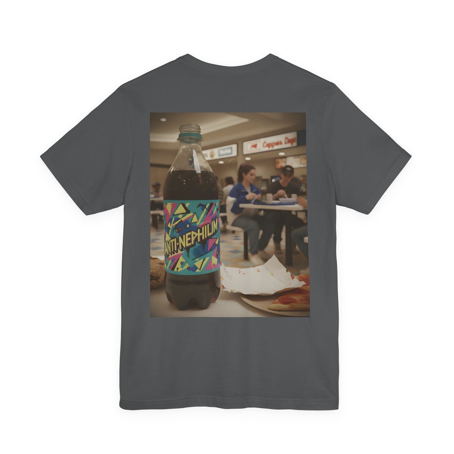 Kirk Ave. Apparel Graphic Logo Anti Nephilim Soda T Shirt