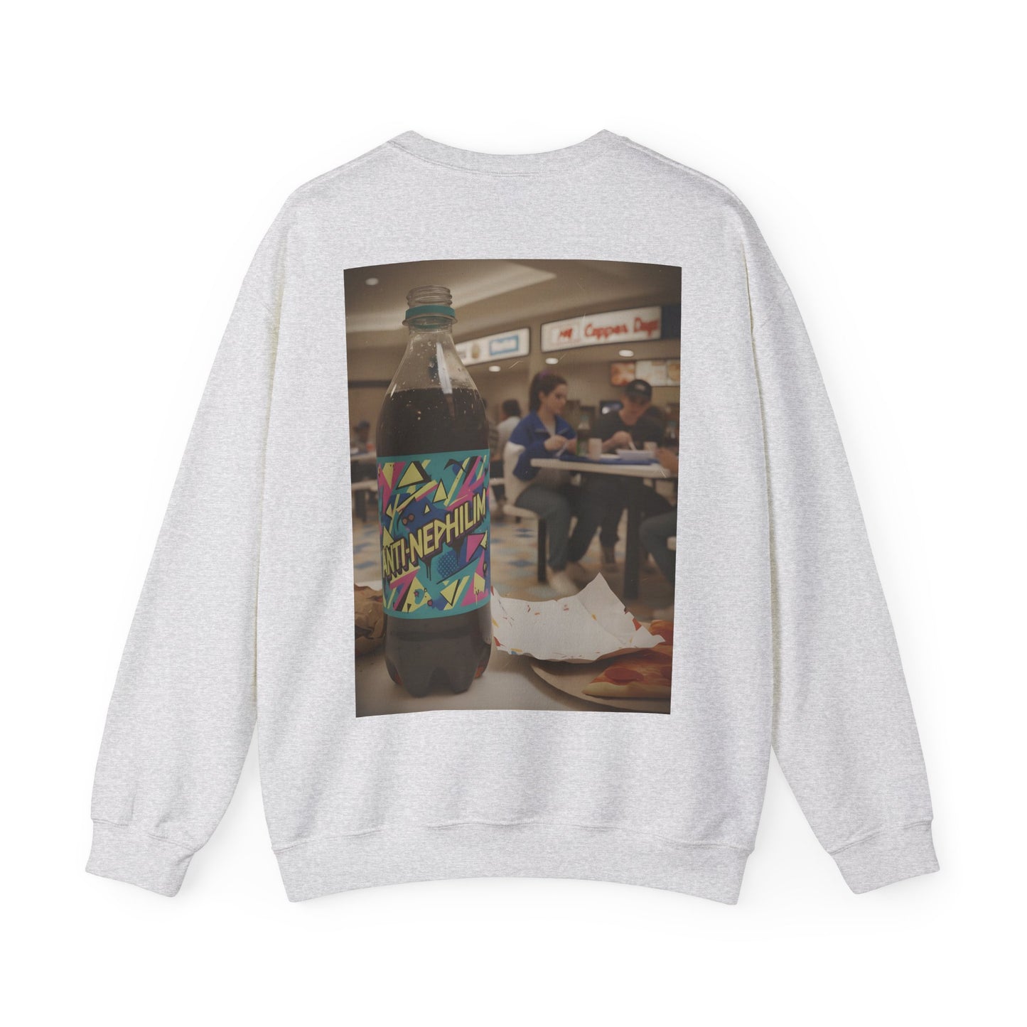 Kirk Ave. Apparel Graphic Logo Anti Nephilim Soda Sweatshirt