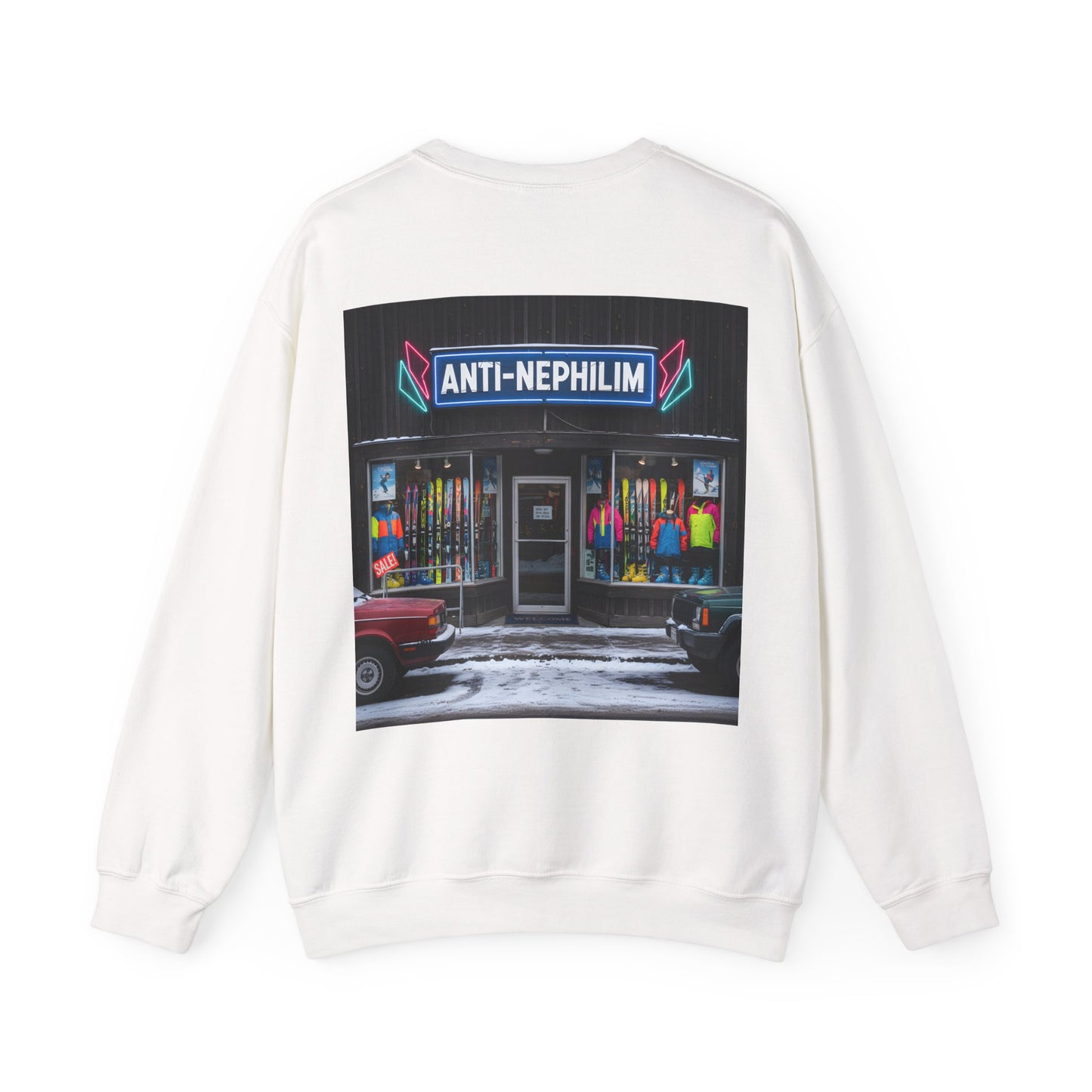 Anti Nephilim Ski Shop Sweatshirt — Kirk Ave. Apparel