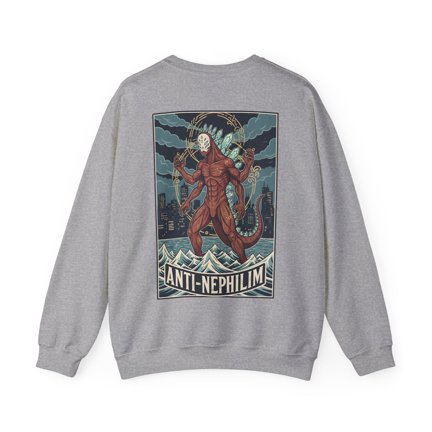 Anti-Nephilim Kaiju Sweatshirt — Kirk Ave. Apparel