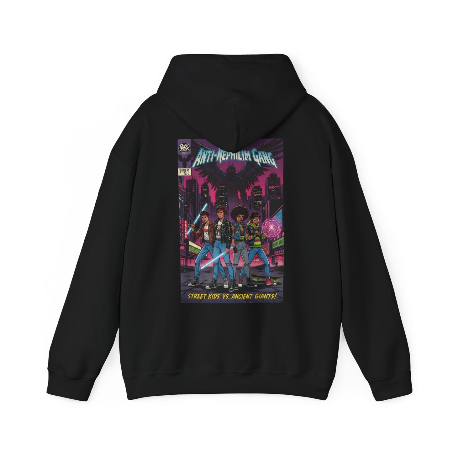 Anti Nephilim Gang Comic Hoodie - Kirk Ave. Apparel