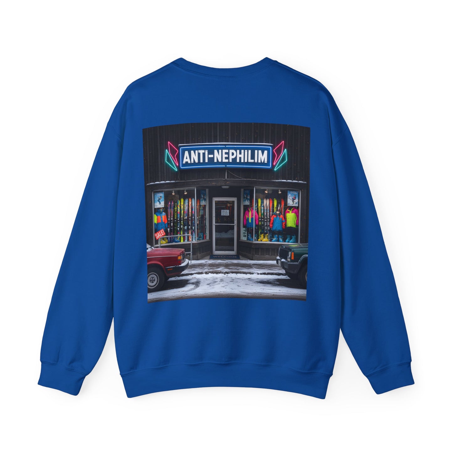 Anti Nephilim Ski Shop Sweatshirt — Kirk Ave. Apparel
