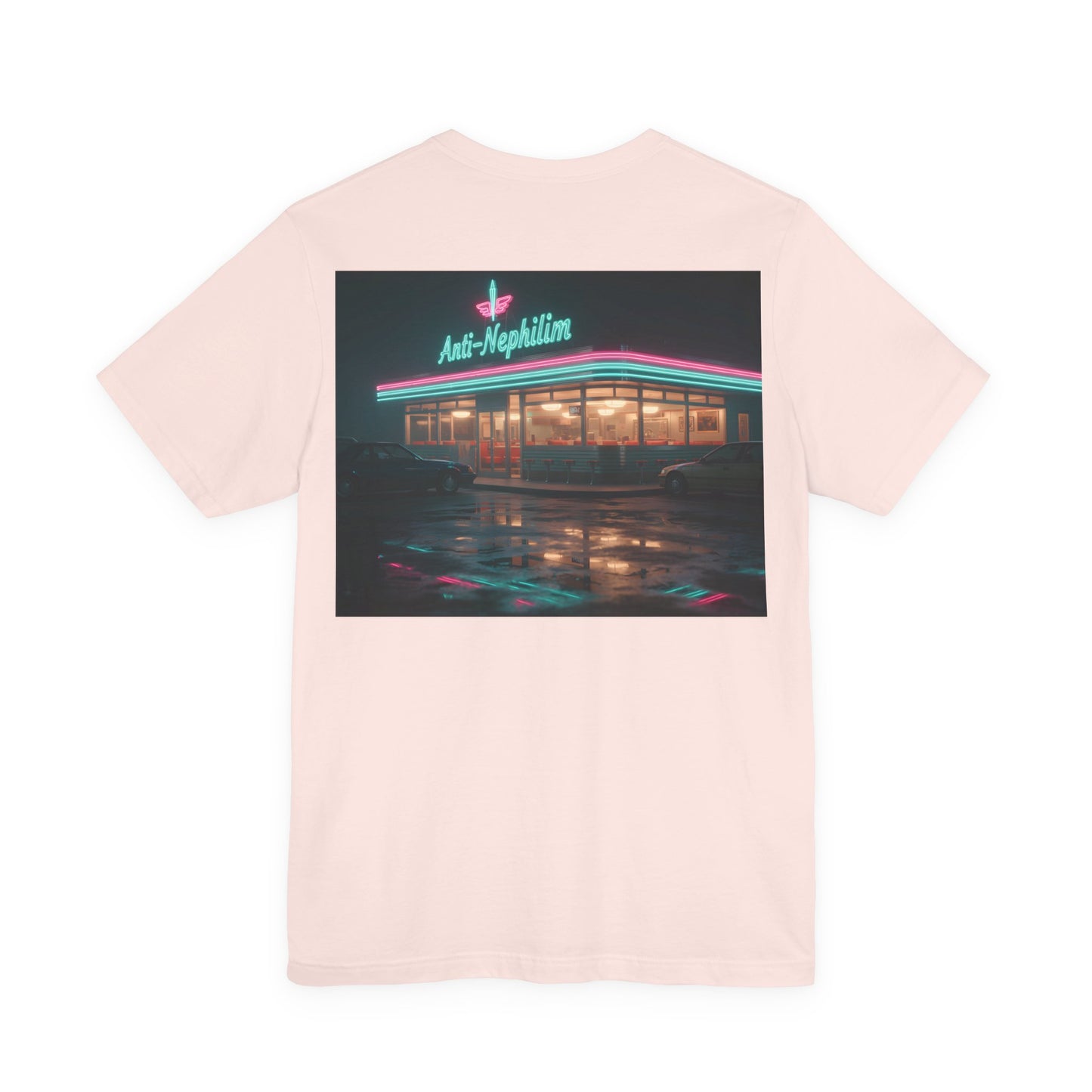 Vintage Neon Diner Anti Nephilim T Shirt – Kirk Ave. Apparel
