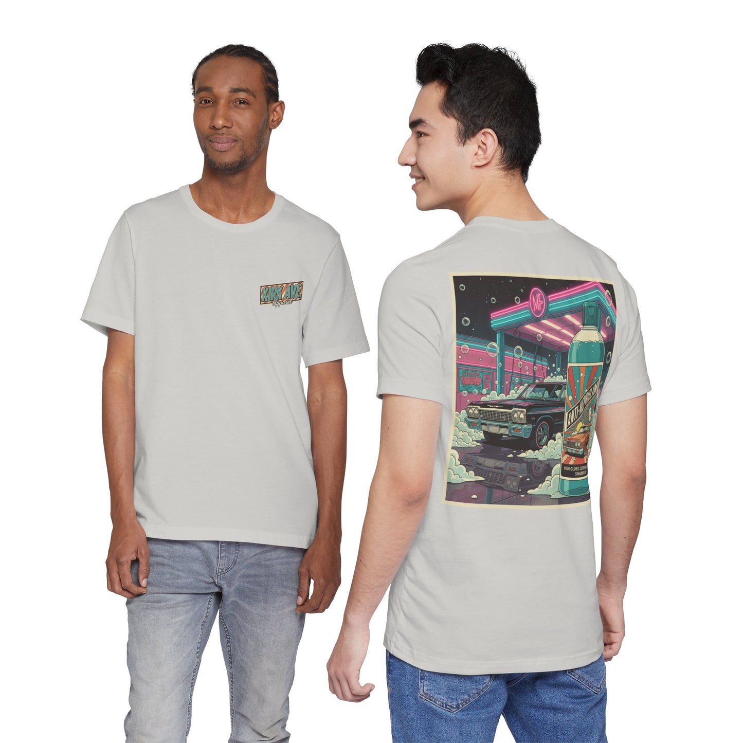 Retro Anti Nephilim Car Wash T Shirt - Kirk Ave. Apparel