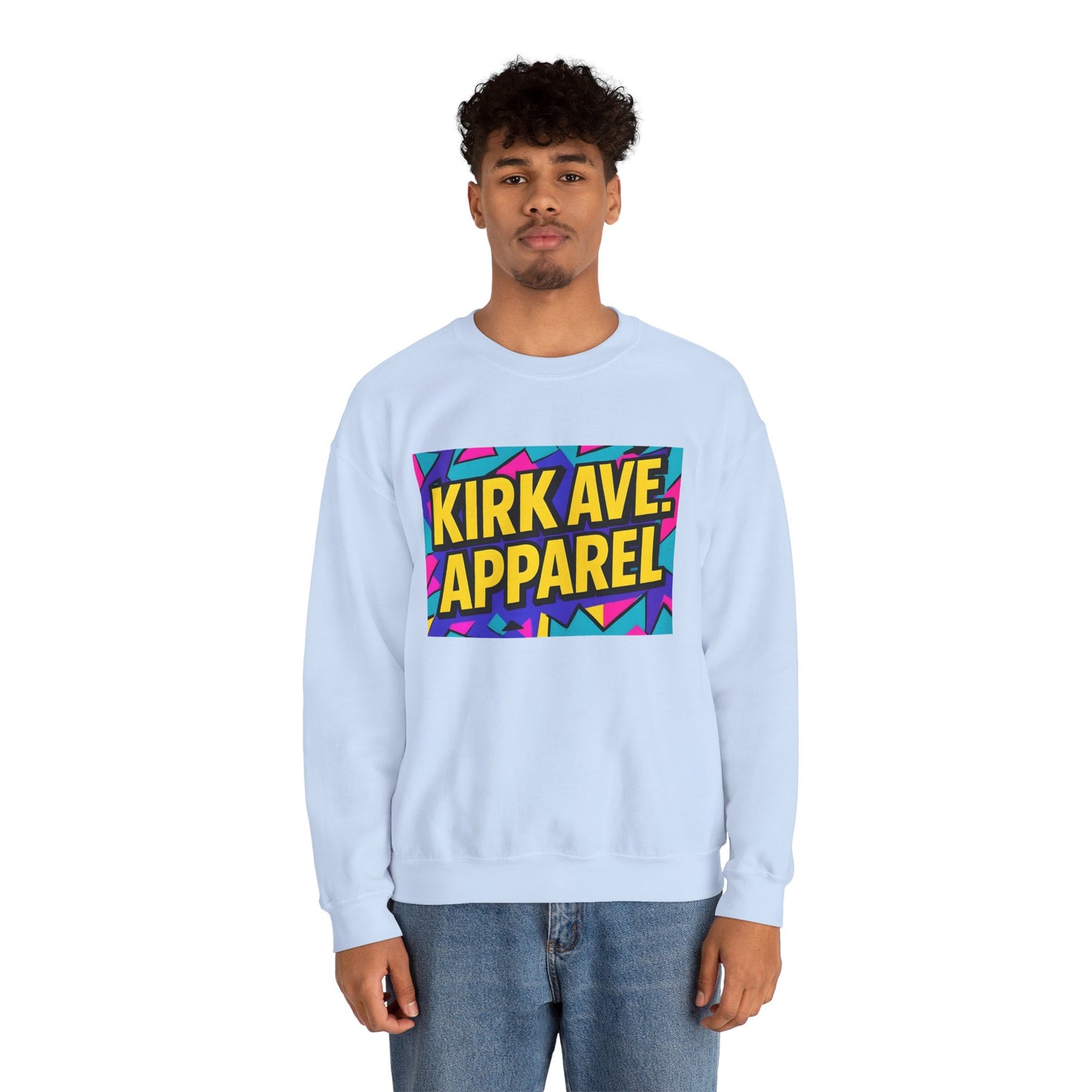 Kirk Ave. Apparel Logo 90s Schoolbag Sweatshirt