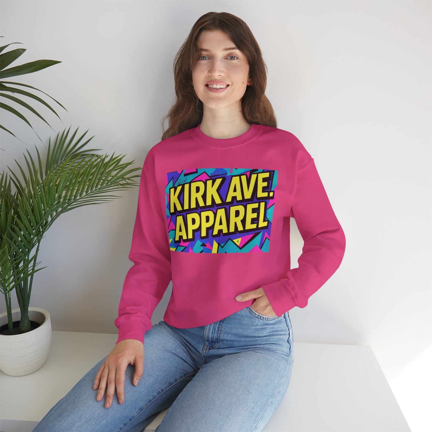 Kirk Ave. Apparel Graphic Logo Anti Nephilim Soda Sweatshirt