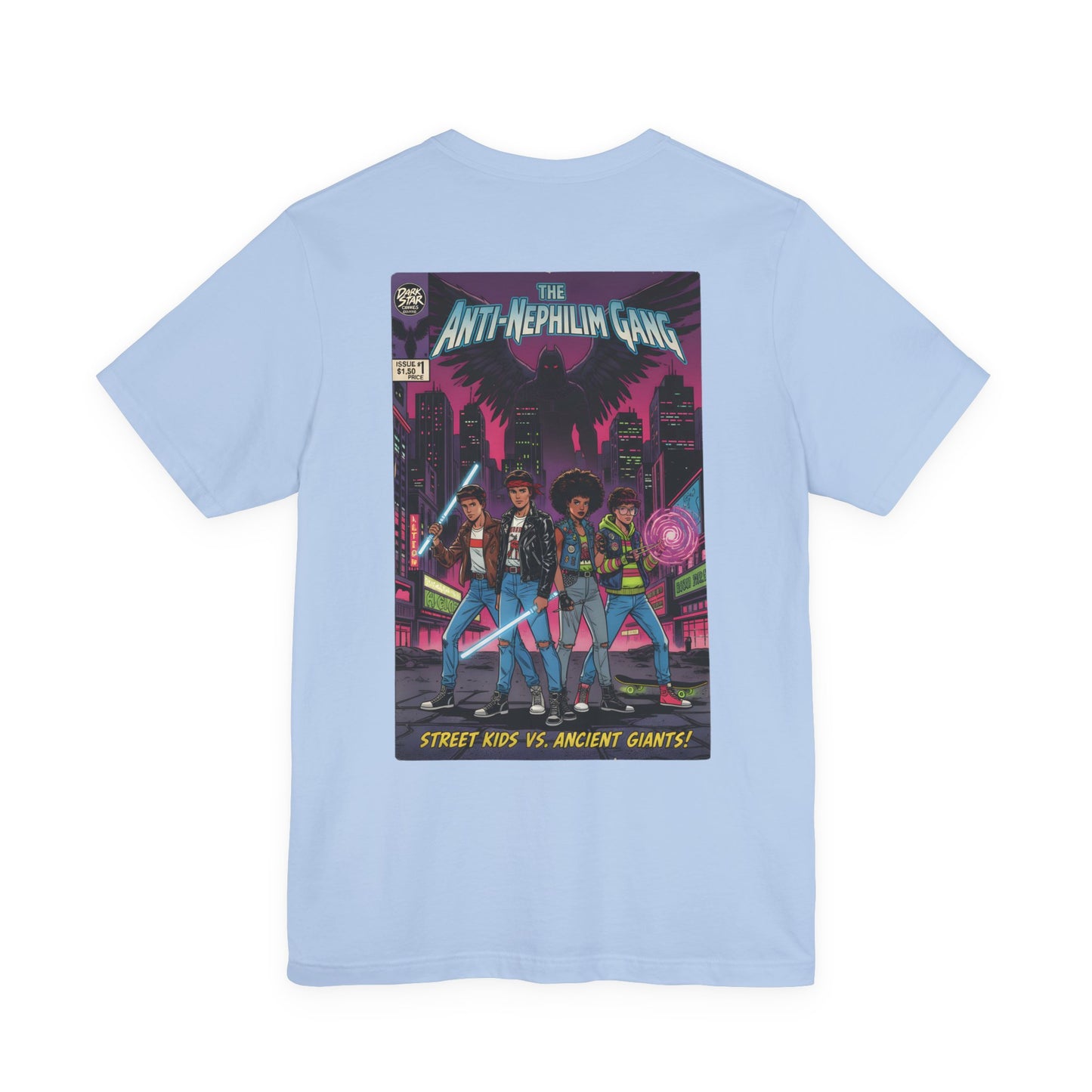 Anti Nephilim Gang Comic T Shirt - Kirk Ave. Apparel