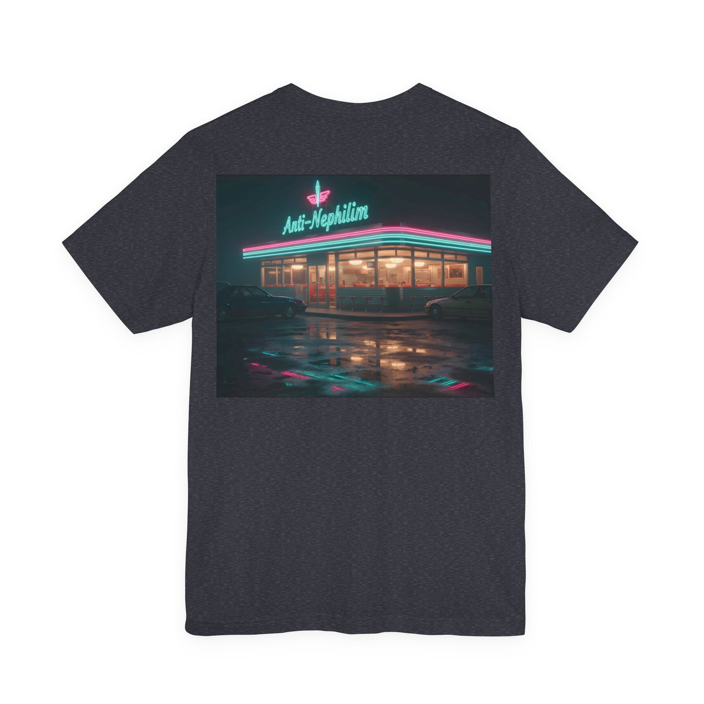 Vintage Neon Diner Anti Nephilim T Shirt – Kirk Ave. Apparel