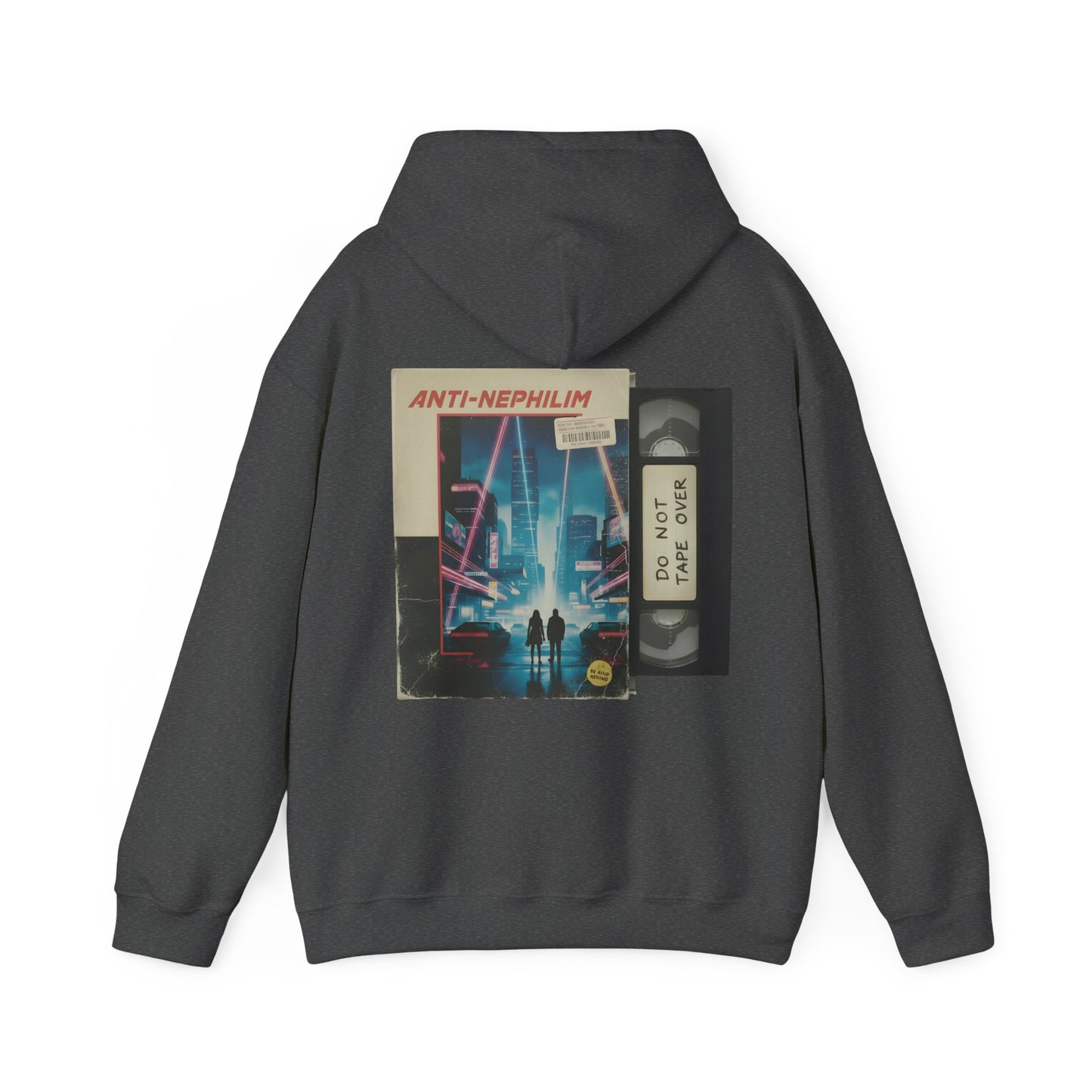 Retro VHS Anti-Nephilim Hoodie — Kirk Ave. Apparel