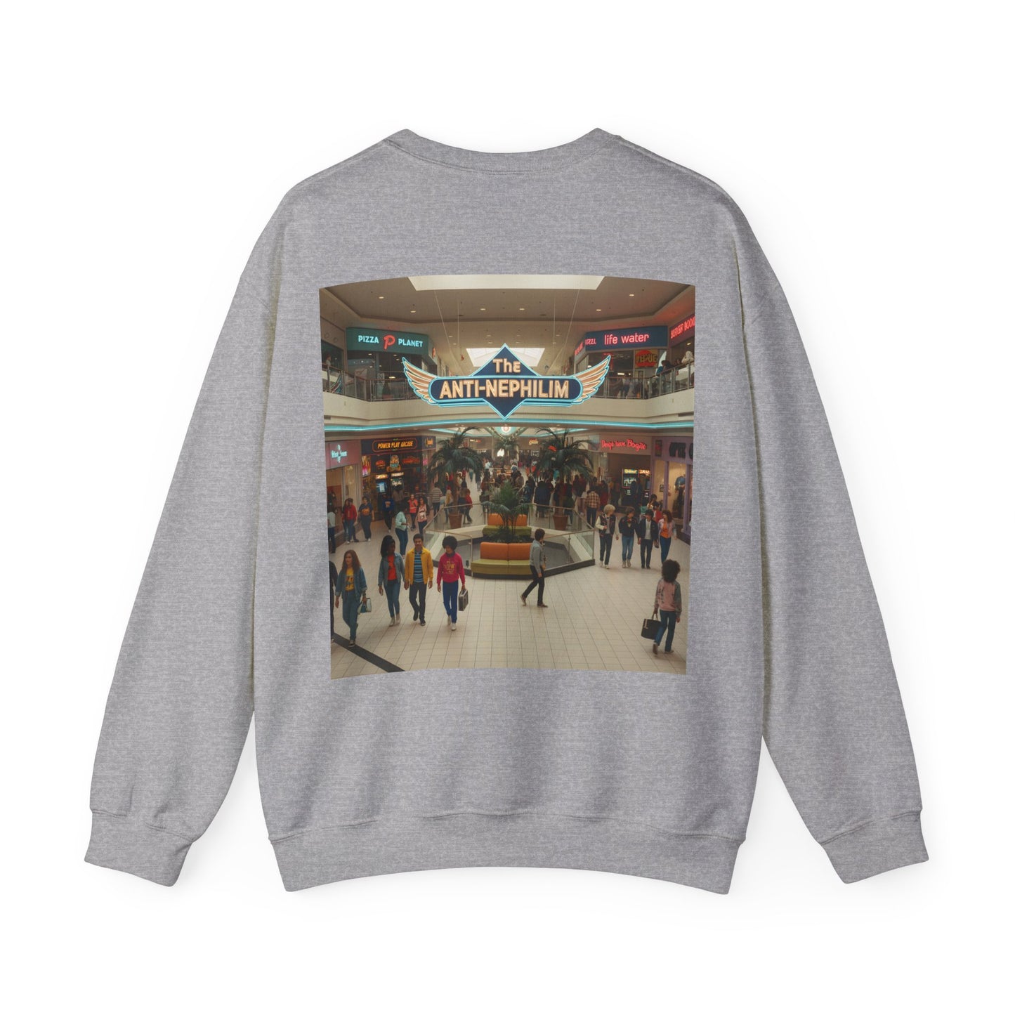 90s Mall Anti Nephilim Sweatshirt - Kirk Ave. Apparel