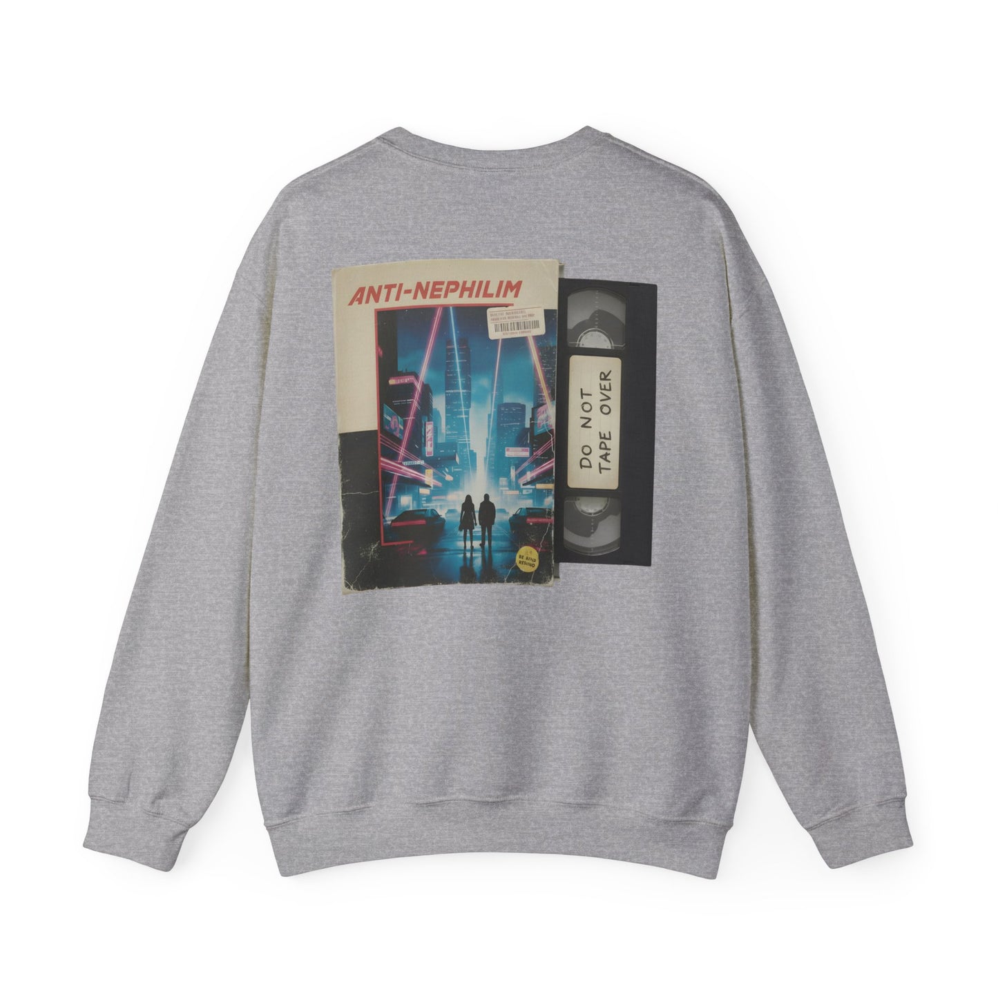 Retro VHS Anti-Nephilim Sweatshirt - Kirk Ave. Apparel