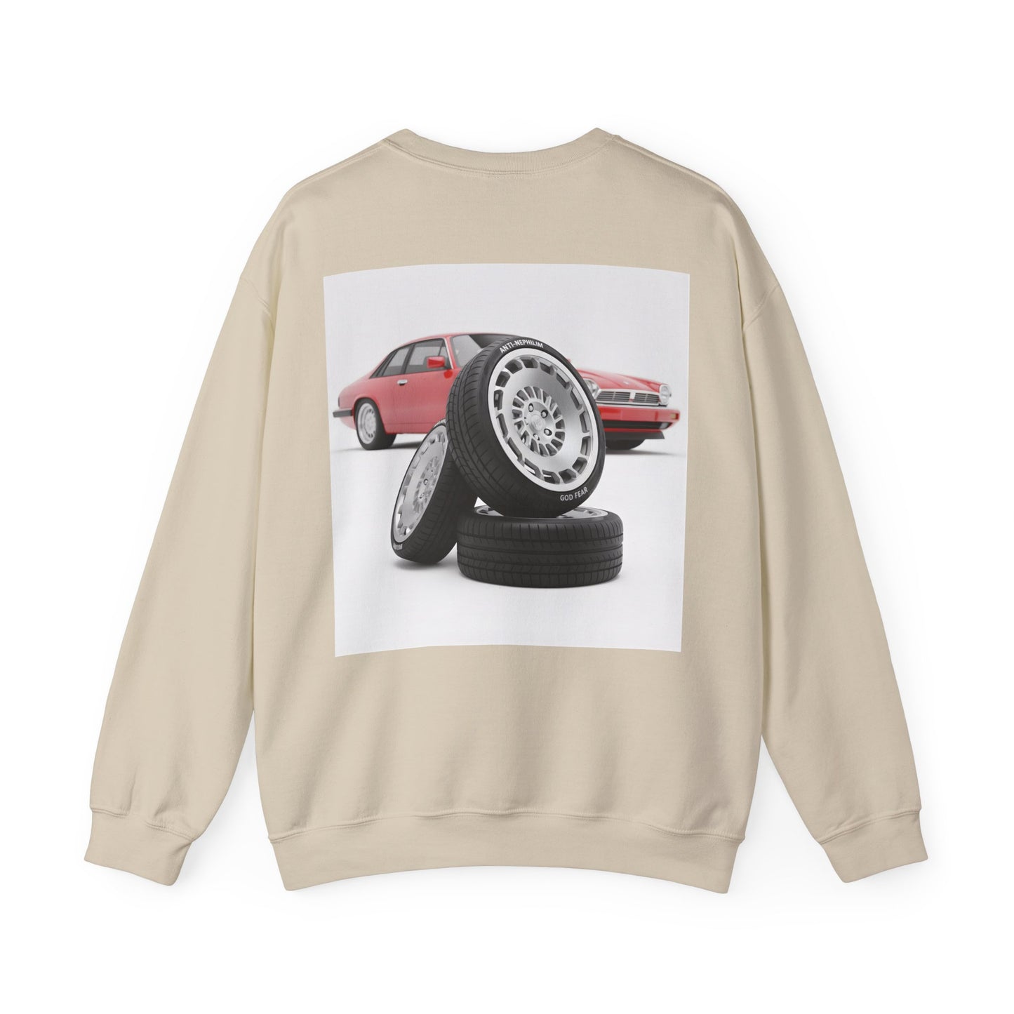 Classic Sports Car Anti-Nephilim Sweatshirt — Kirk Ave. Apparel