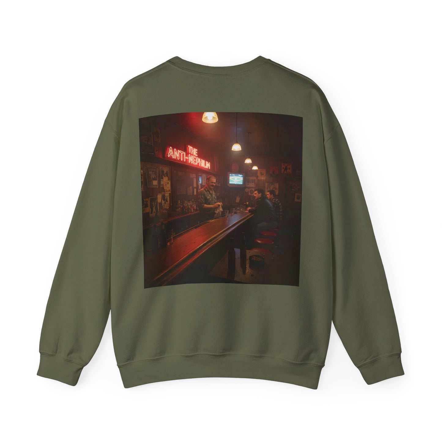 Retro Neon Dive Bar Sweatshirt - Kirk Ave. Apparel