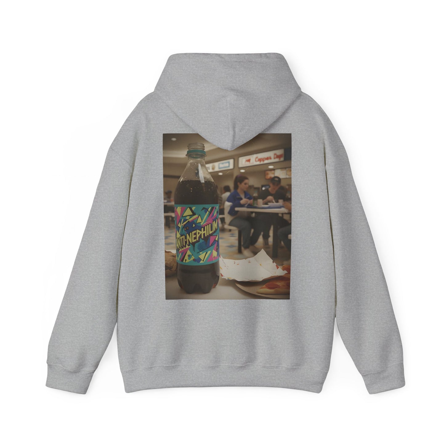 Kirk Ave. Apparel Graphic Logo Anti Nephilim Soda Hoodie