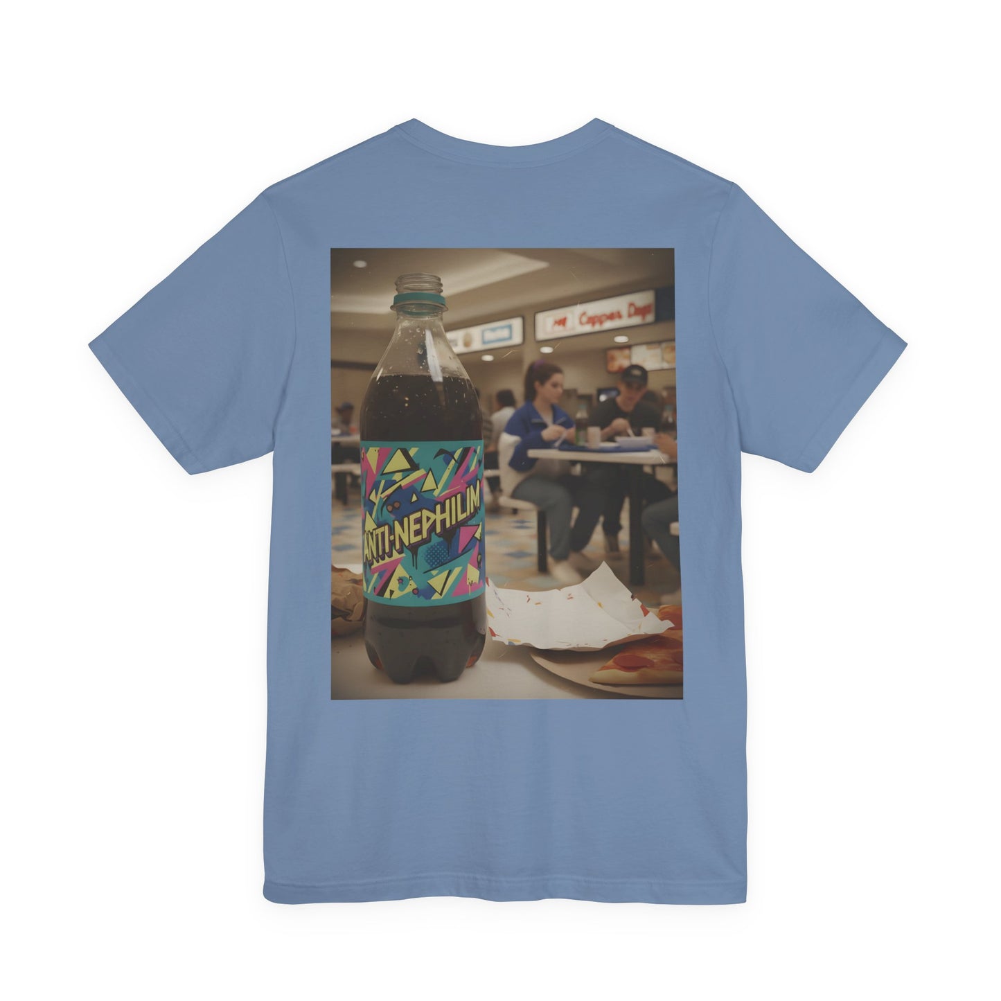 Kirk Ave. Apparel Graphic Logo Anti Nephilim Soda T Shirt