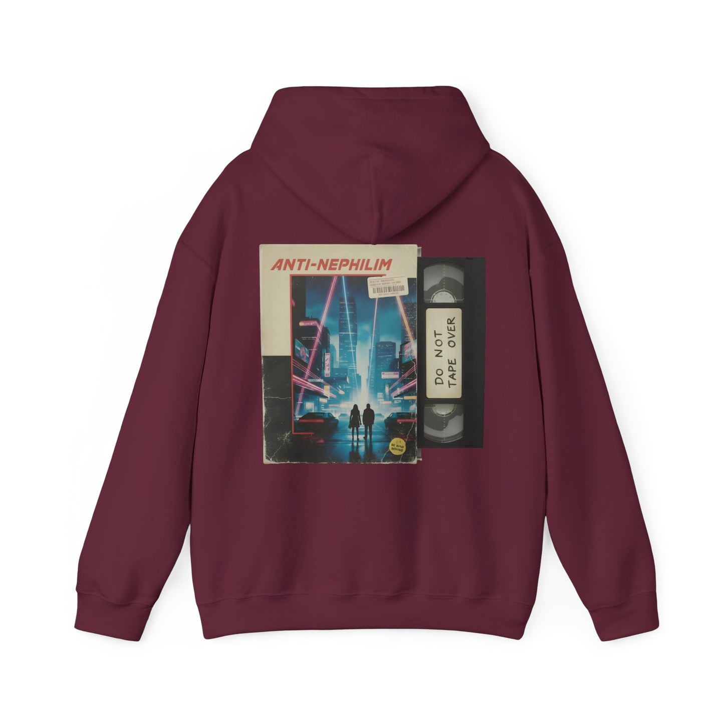 Retro VHS Anti-Nephilim Hoodie — Kirk Ave. Apparel
