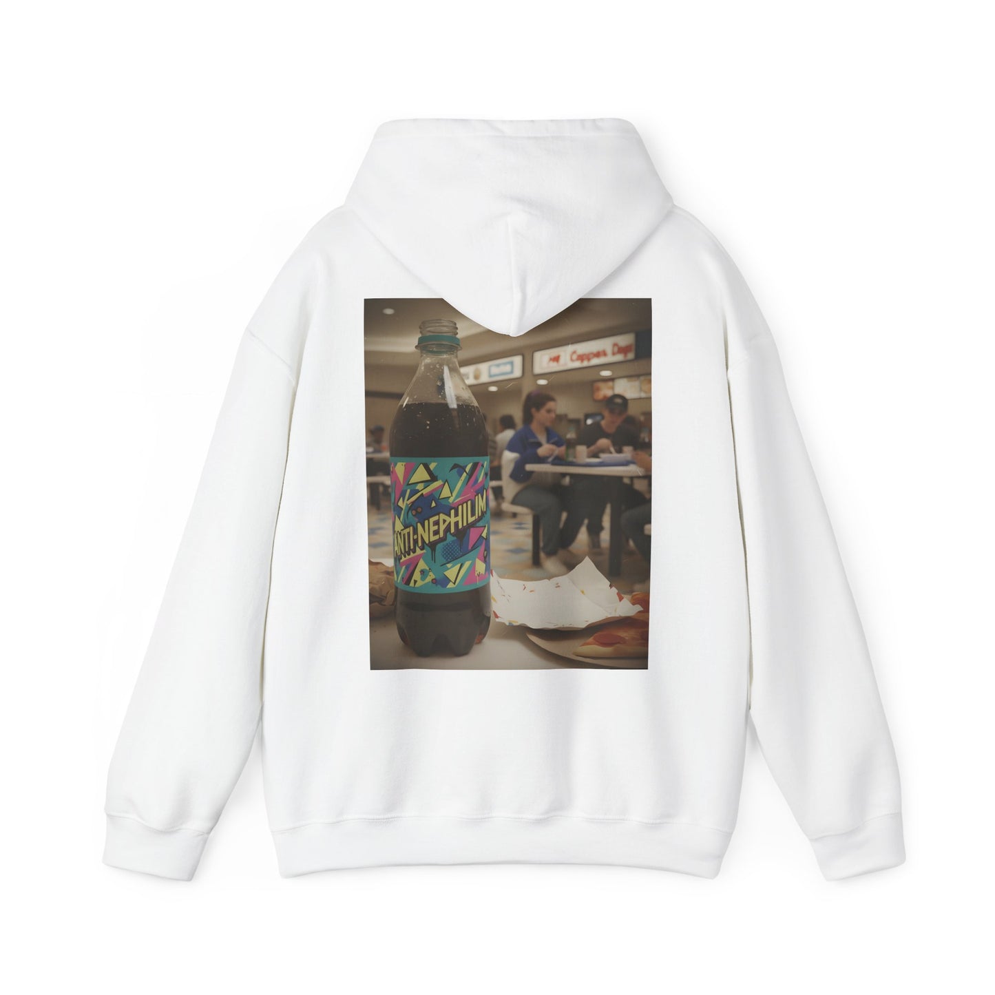 Kirk Ave. Apparel Graphic Logo Anti Nephilim Soda Hoodie