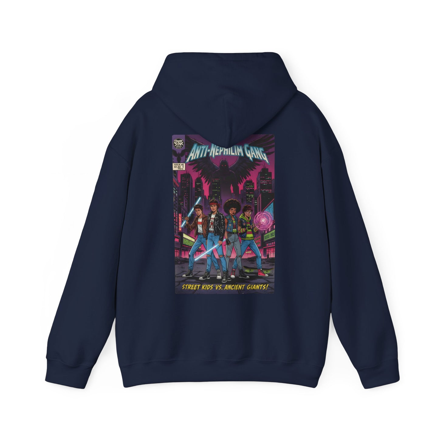 Anti Nephilim Gang Comic Hoodie - Kirk Ave. Apparel