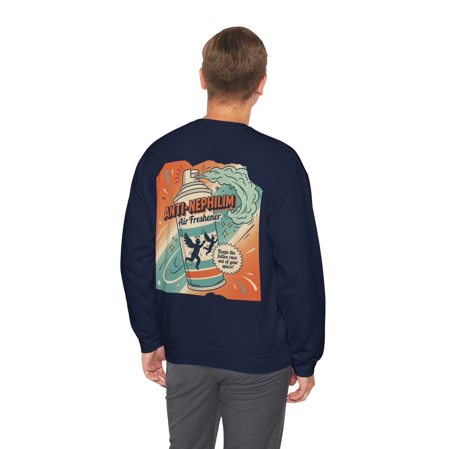 Retro Anti-Nephilim Air Freshener Sweatshirt – Kirk Ave. Apparel