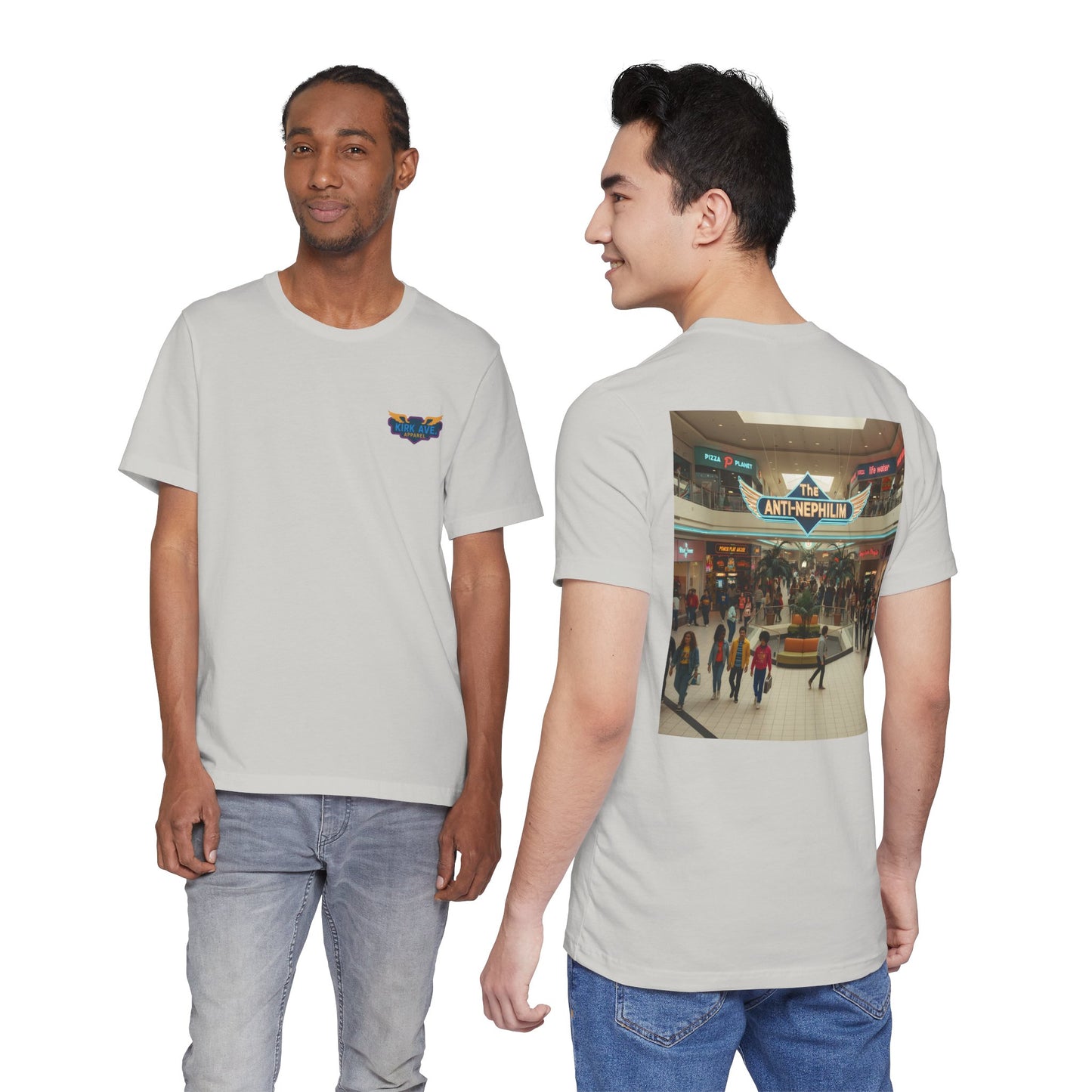 90s Mall Anti Nephilim T shirt - Kirk Ave. Apparel