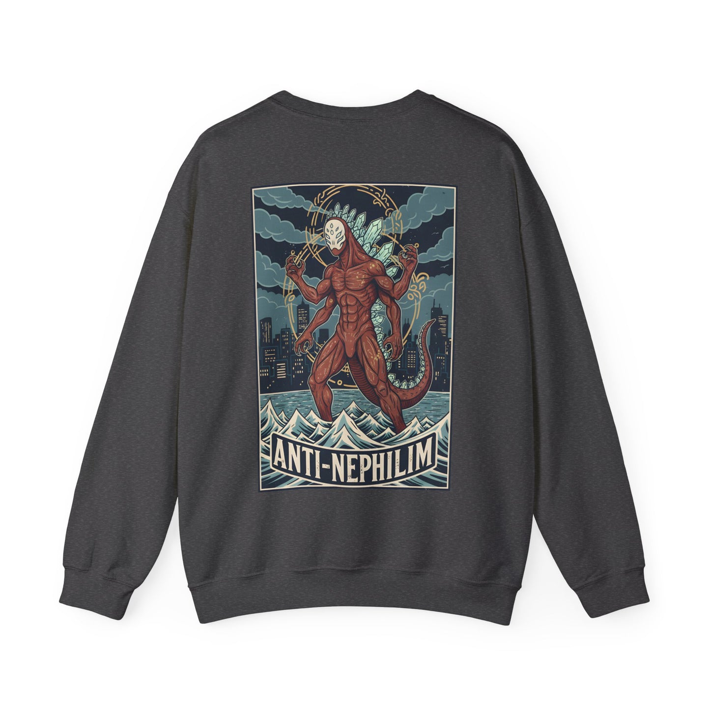 Anti-Nephilim Kaiju Sweatshirt — Kirk Ave. Apparel