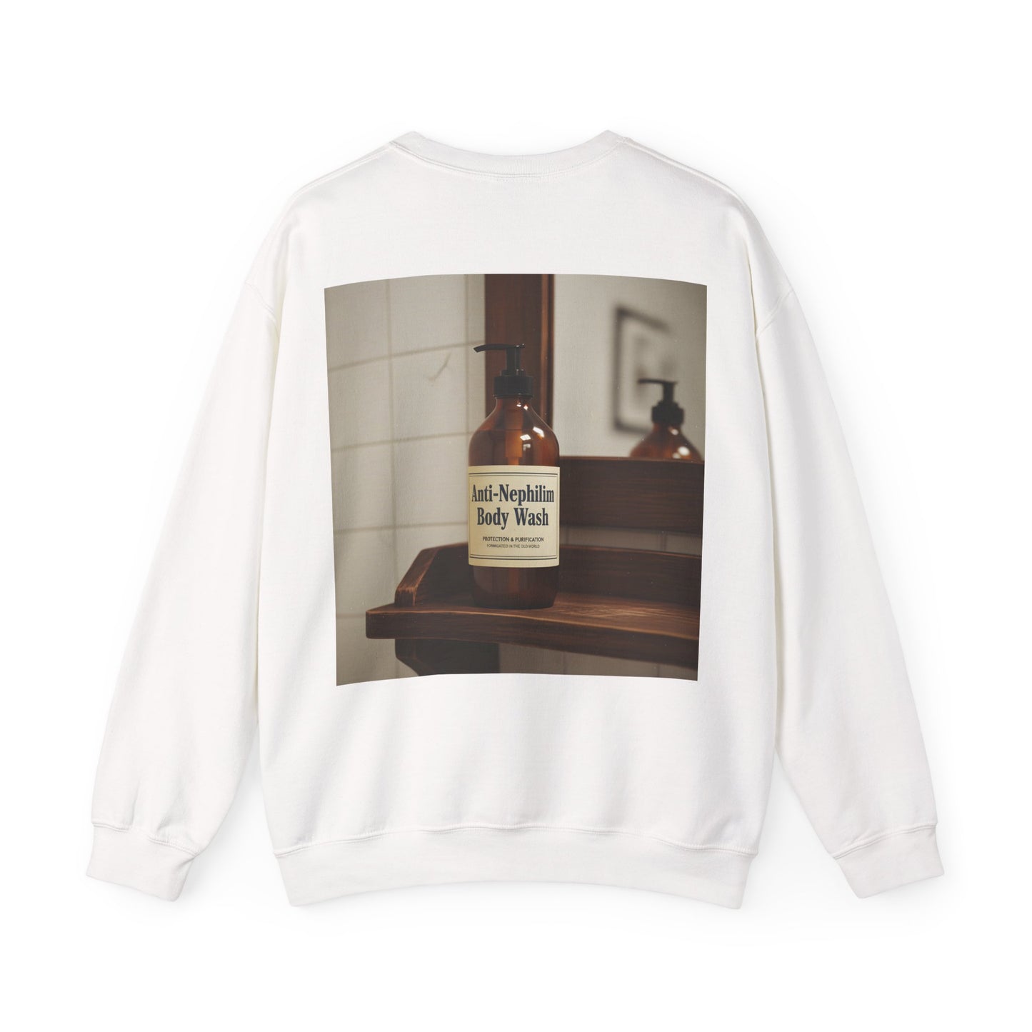 Vintage Anti Nephilim Body Wash Sweatshirt - Kirk Ave. Apparel