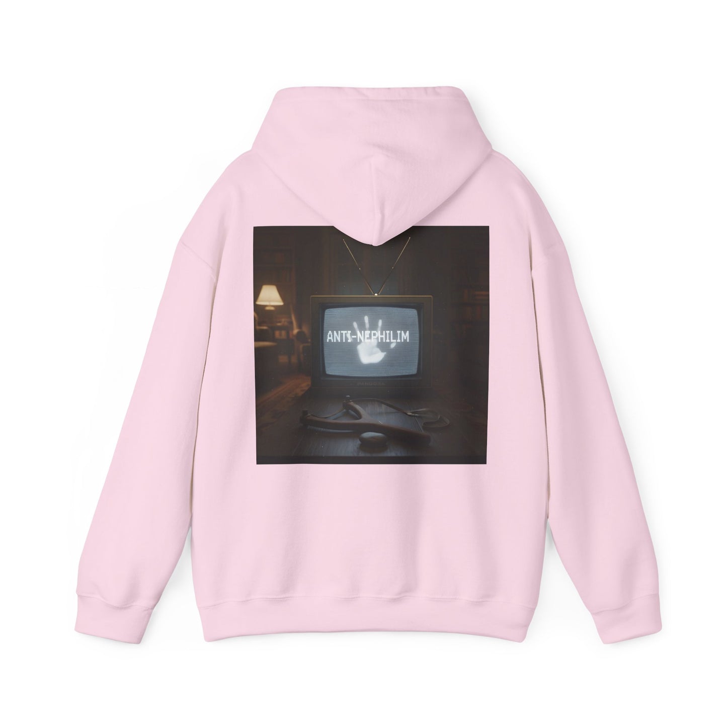 Retro TV Anti Nephilim Hoodie - Kirk Ave. Apparel